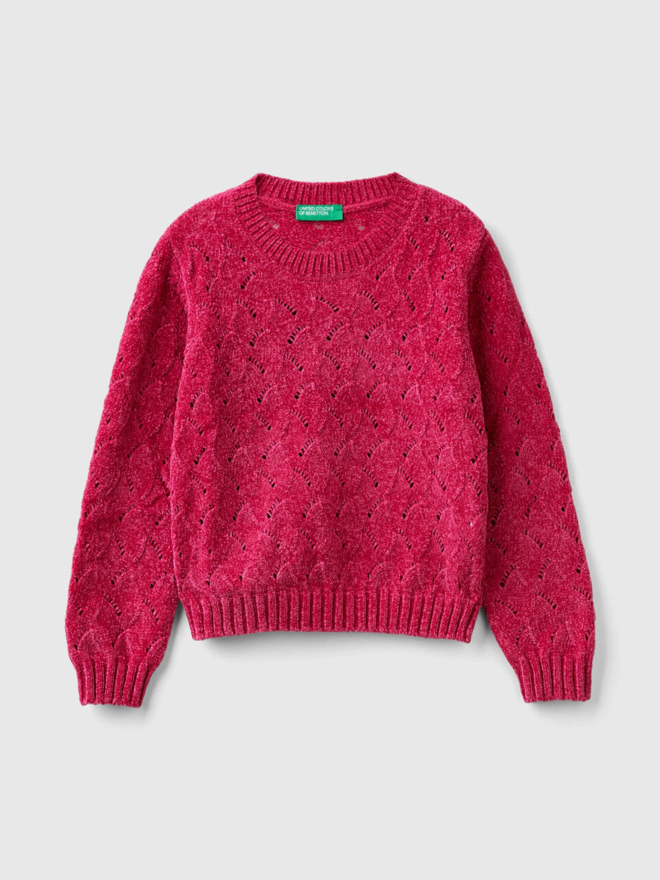 Kid Girls Sweaters and Knitwear New Collection 2024 Benetton