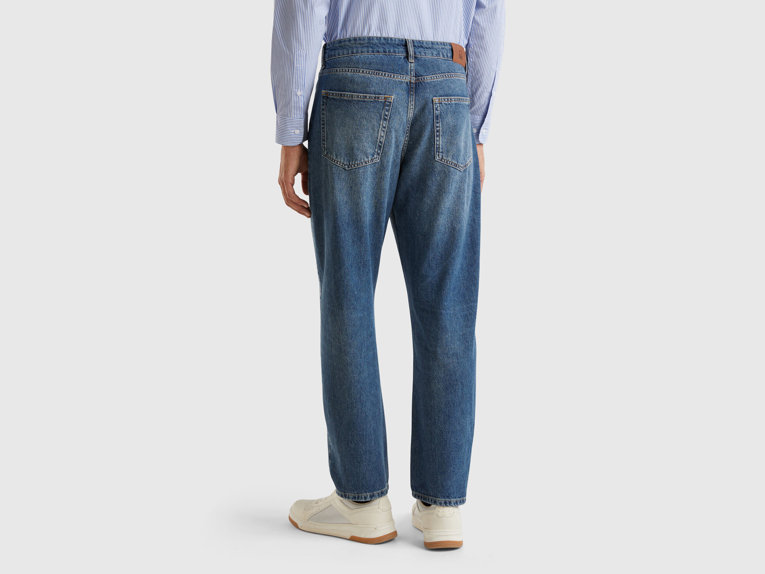 美品】HYEON carrot pants (dot) / navy レディース