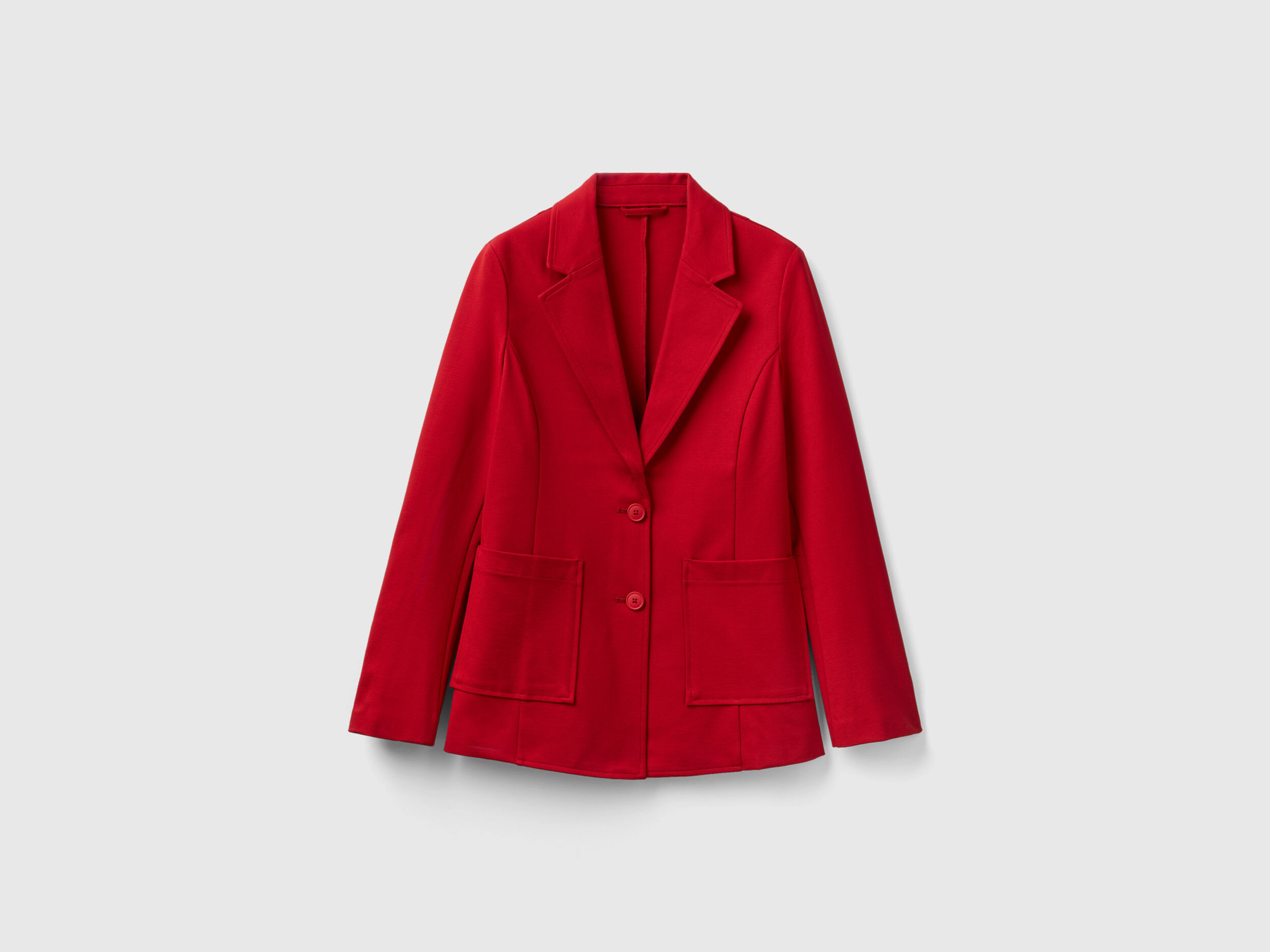 Benetton red coat sale