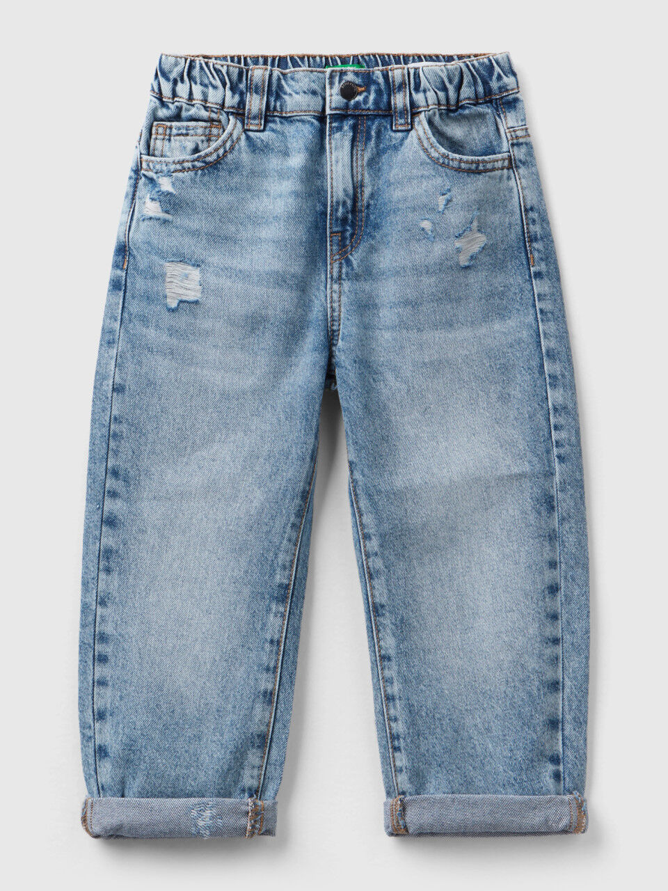 Vaqueros deals niña rotos