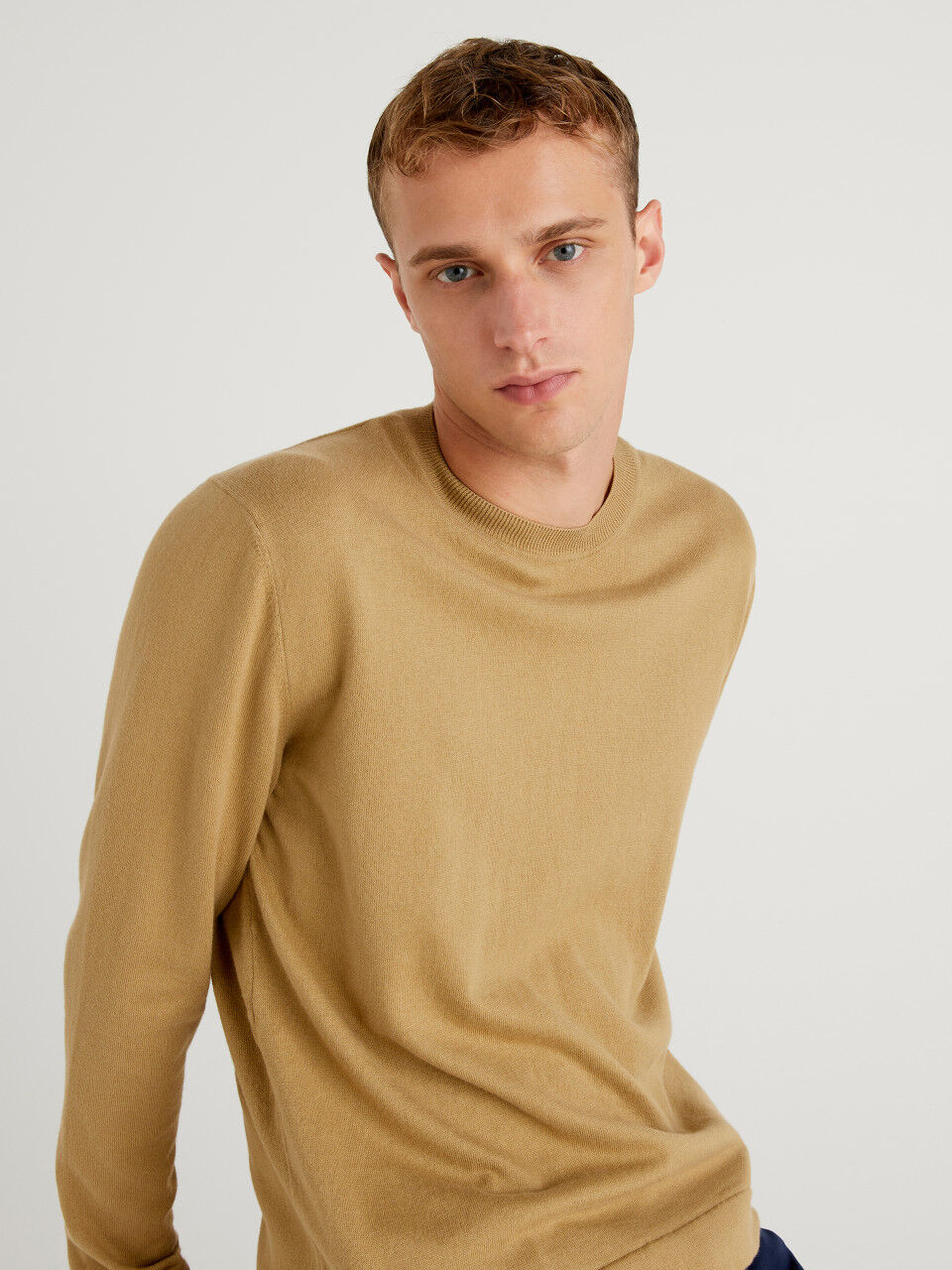 Sweater in warm cotton