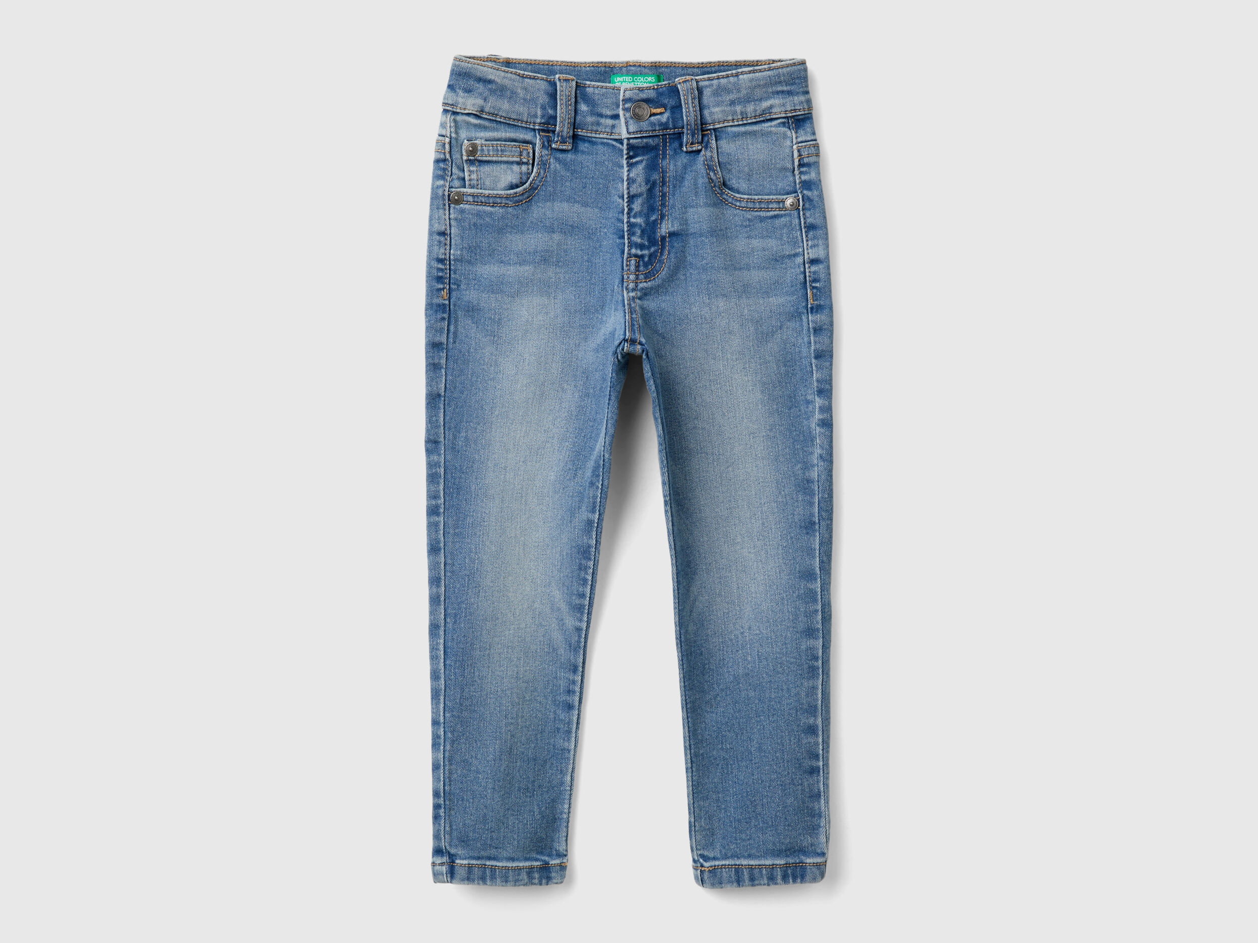 Benetton jeans slim hot sale