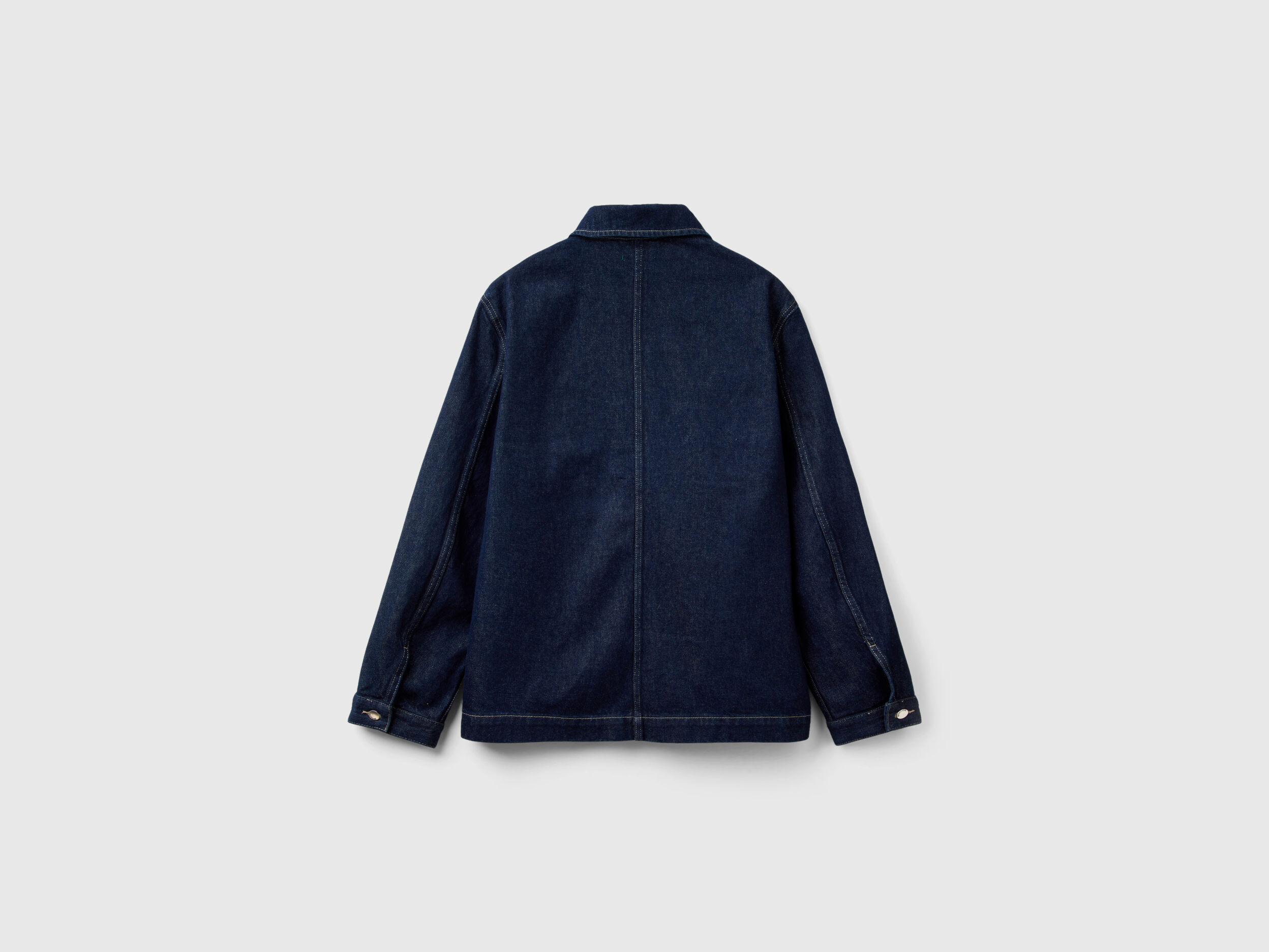 Workwear denim jacket - Blue | Benetton