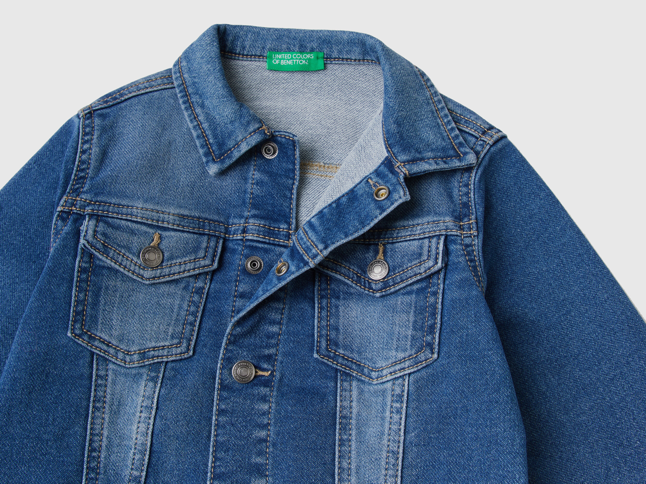 Benetton jean new arrivals jacket