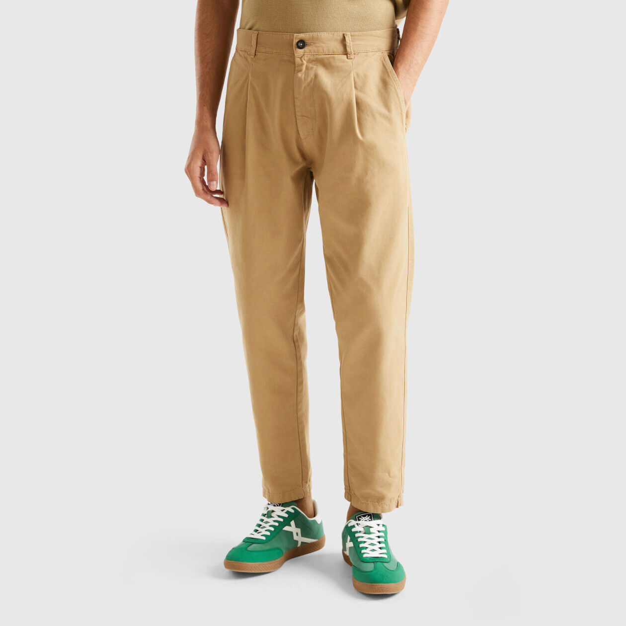 Buy Men's Reef Stretch Cotton Chino Pant (Tan) - Line 7 NZ