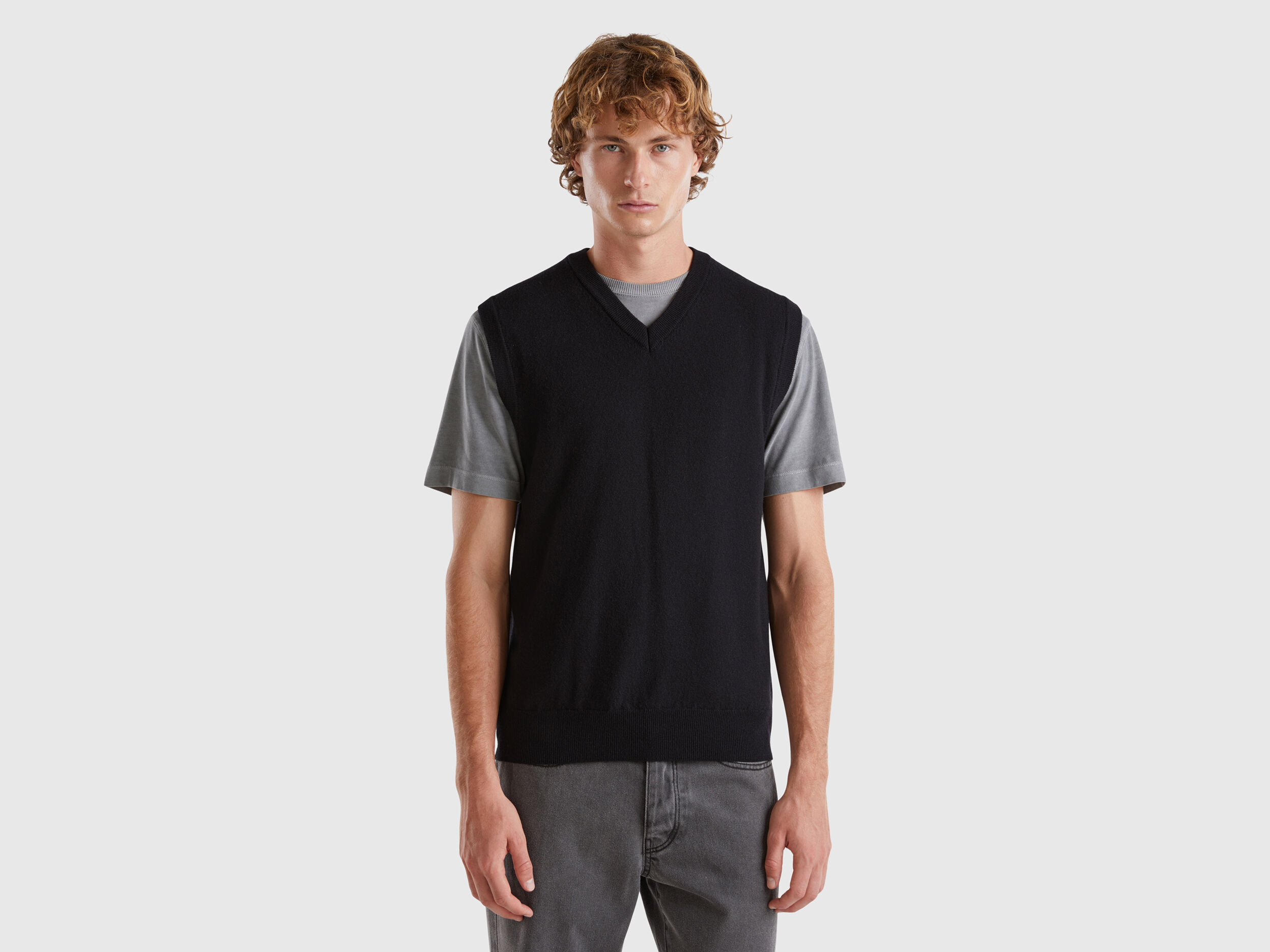 Chaleco punto negro on sale