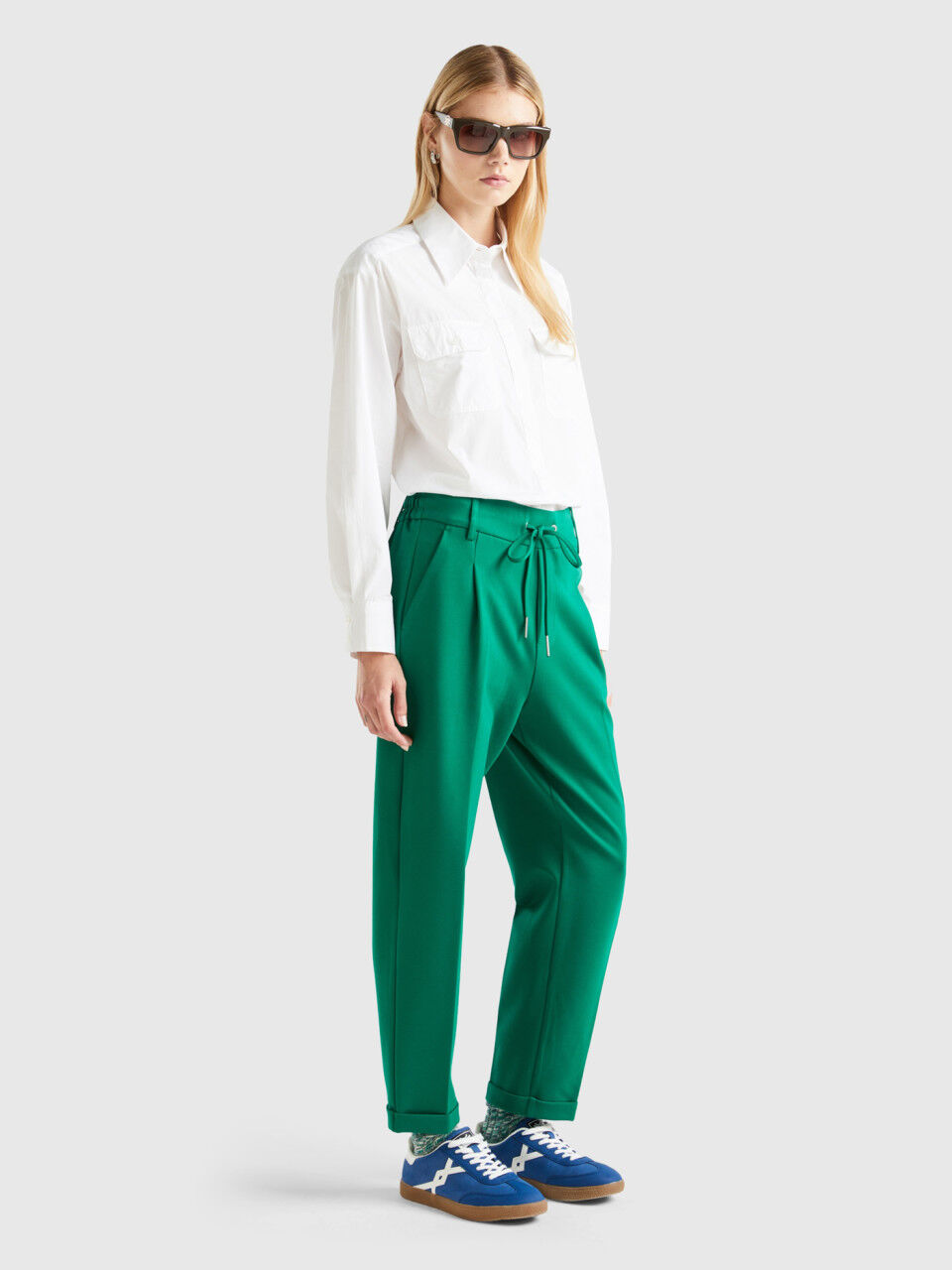 Pantalones Mujer Rebajas Colecci n 2023 Benetton