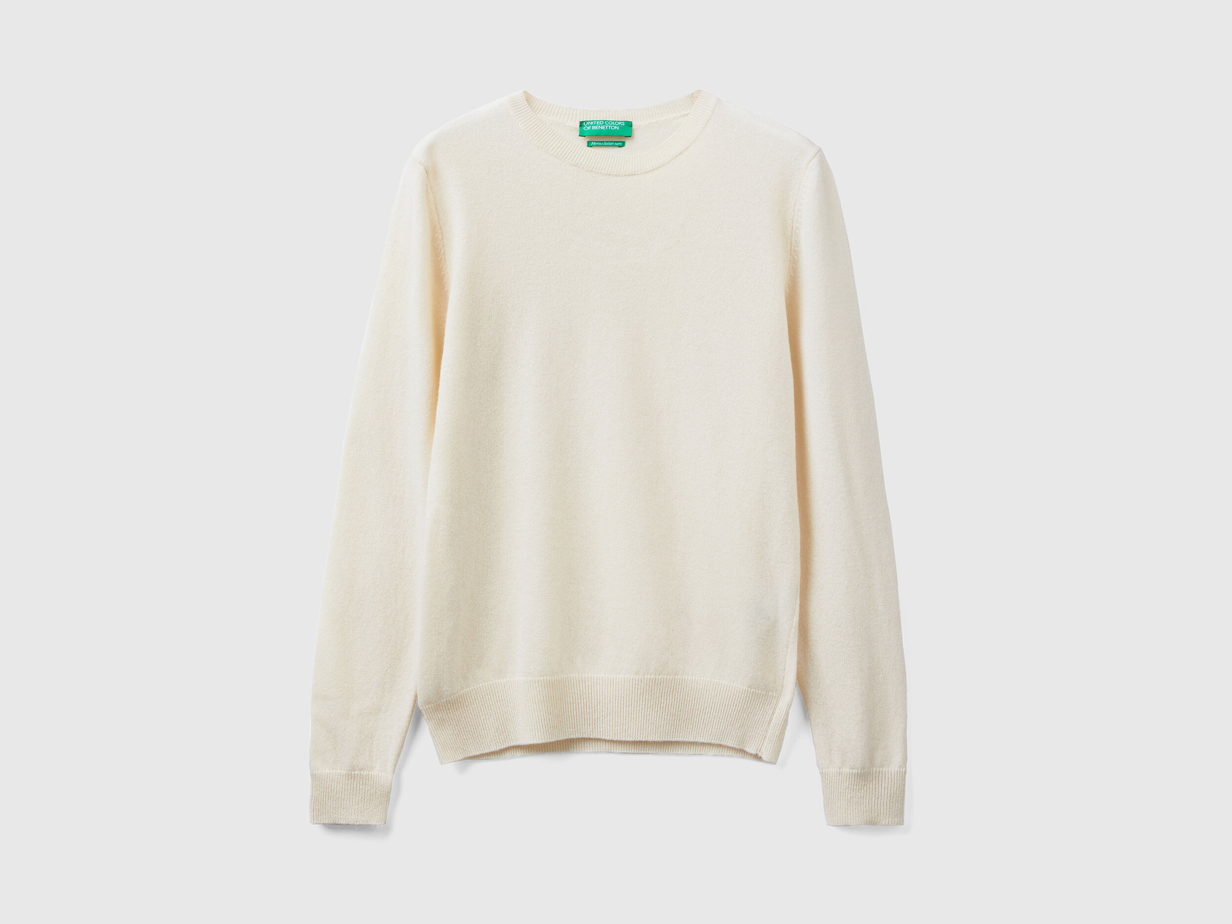 Crew neck on sale cream sweater