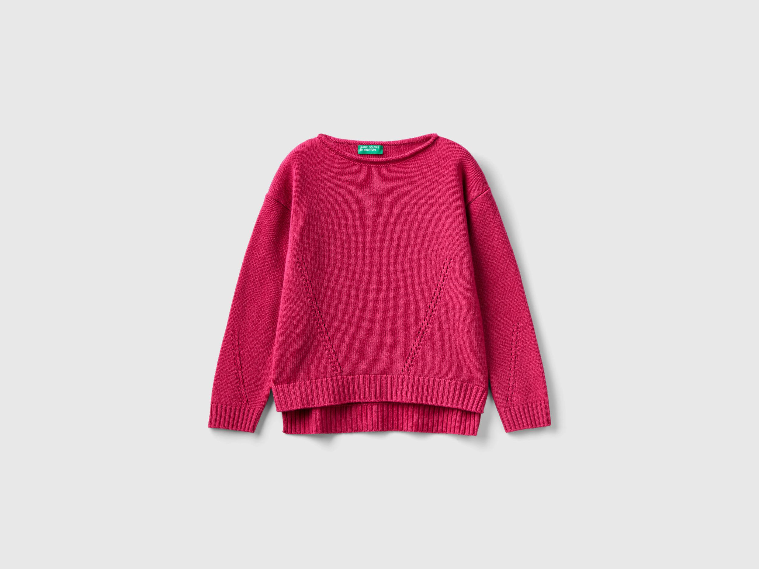 Benetton sales lambswool pullover
