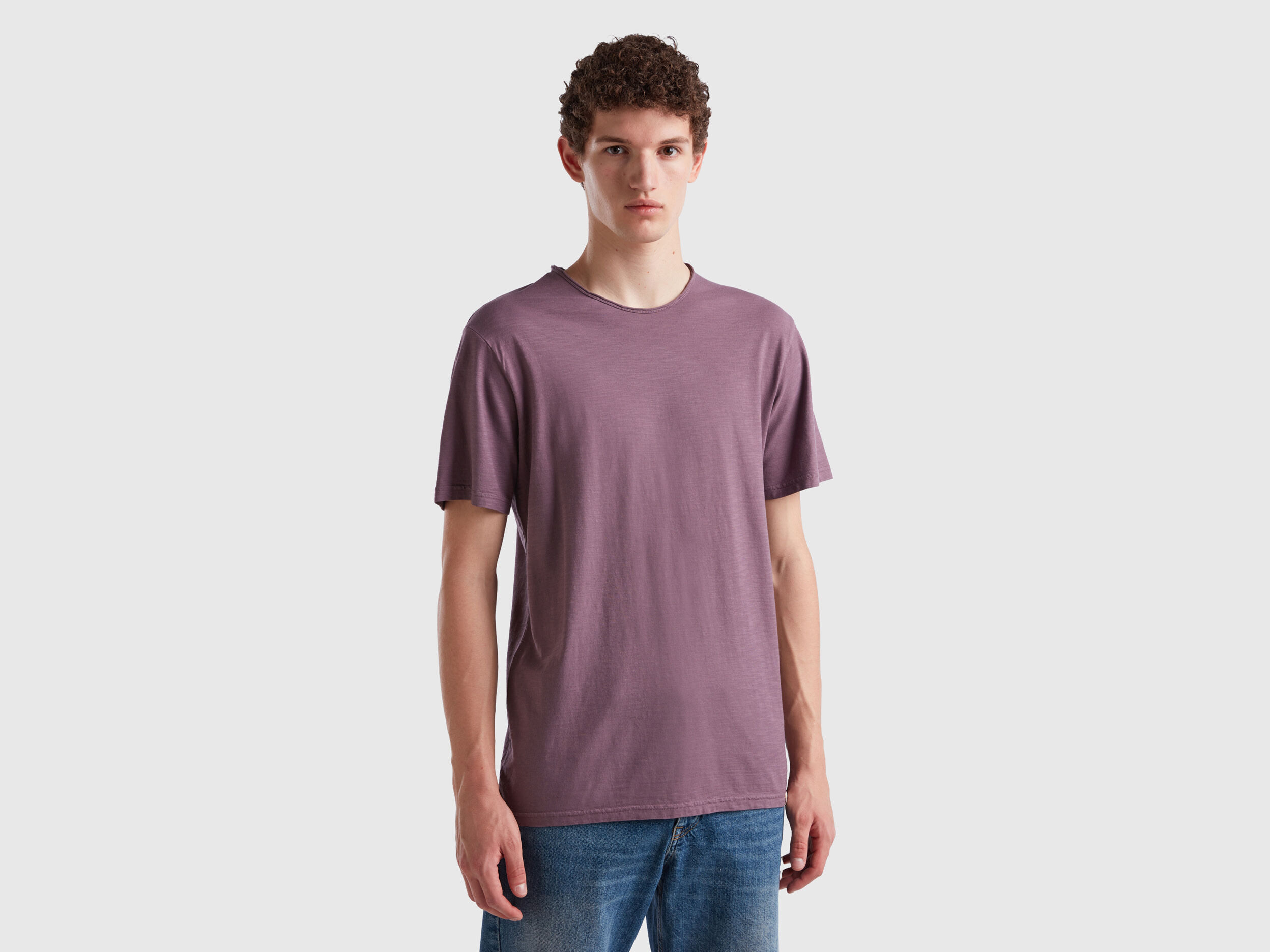 Purple best sale cotton shirt