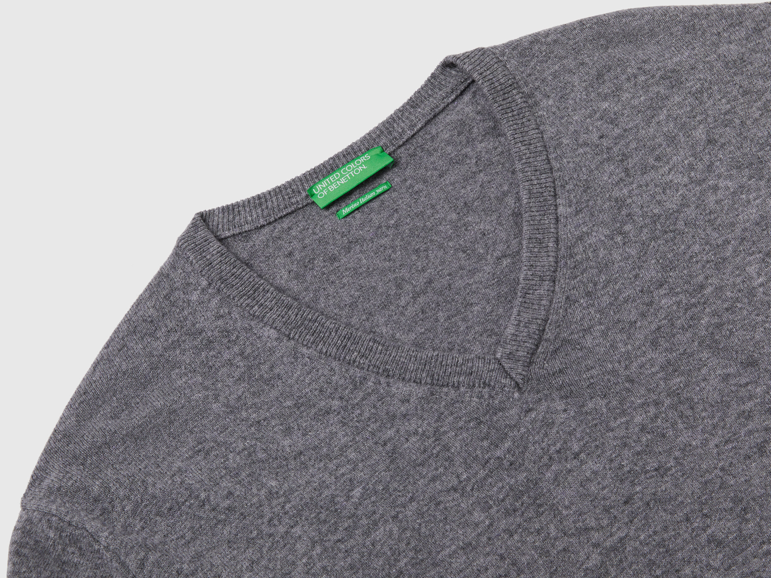 Benetton merino wool sweater sale