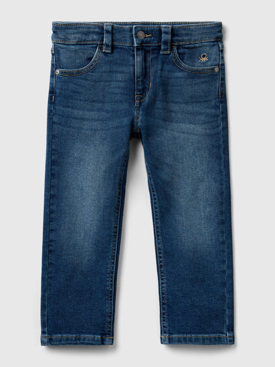 Jeans Denim Kid Boy 3 months 4 years Collection 2024 Benetton