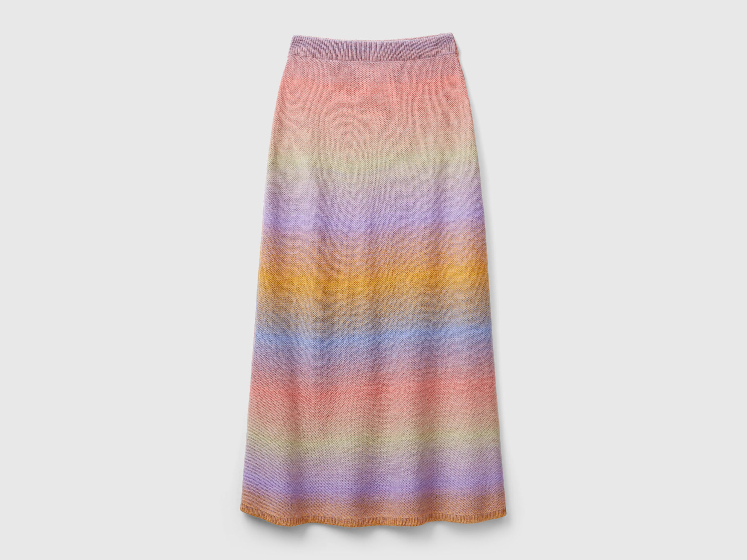 Multicolor knit skirt Multi color Benetton