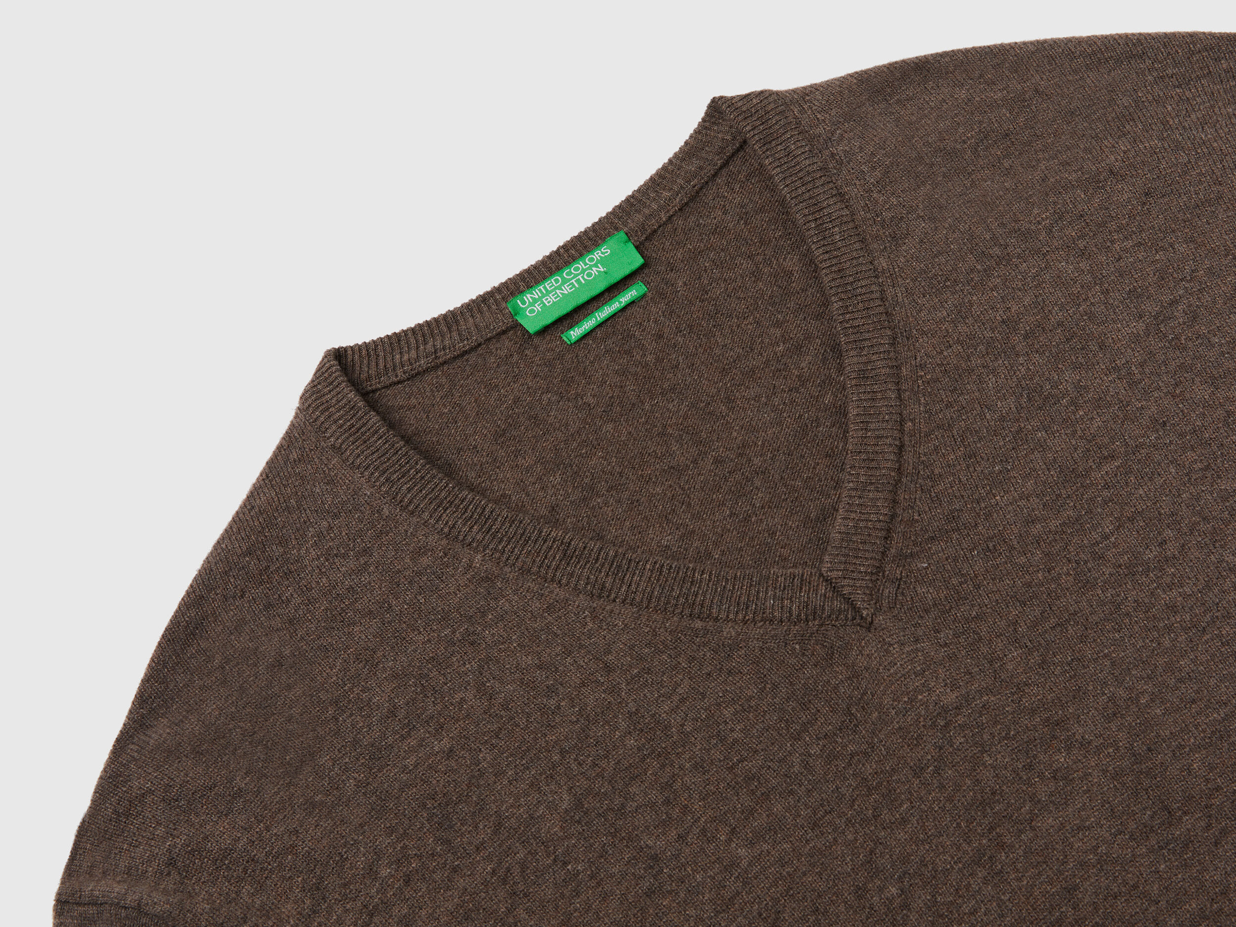 Benetton merino hotsell wool sweater