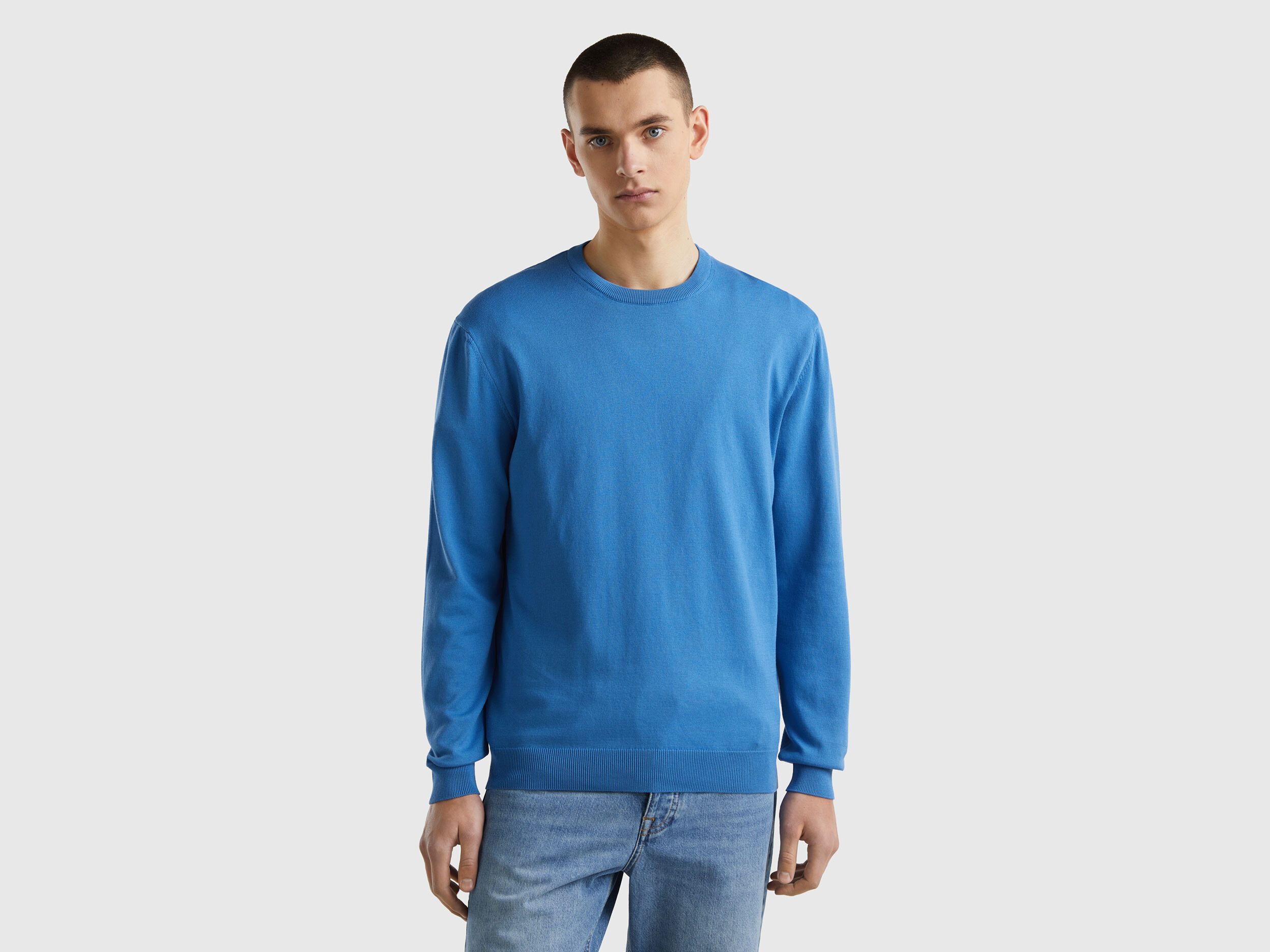 Benetton hotsell basic crewneck