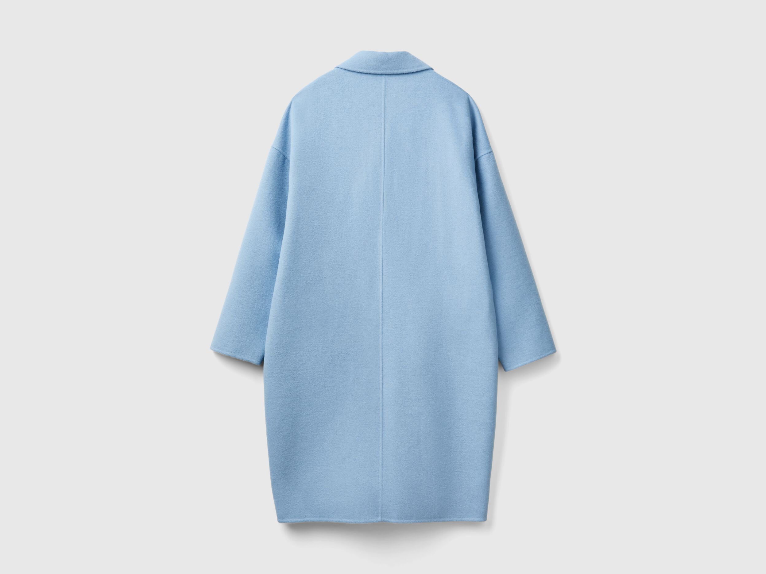 Light blue wool coat womens new arrivals