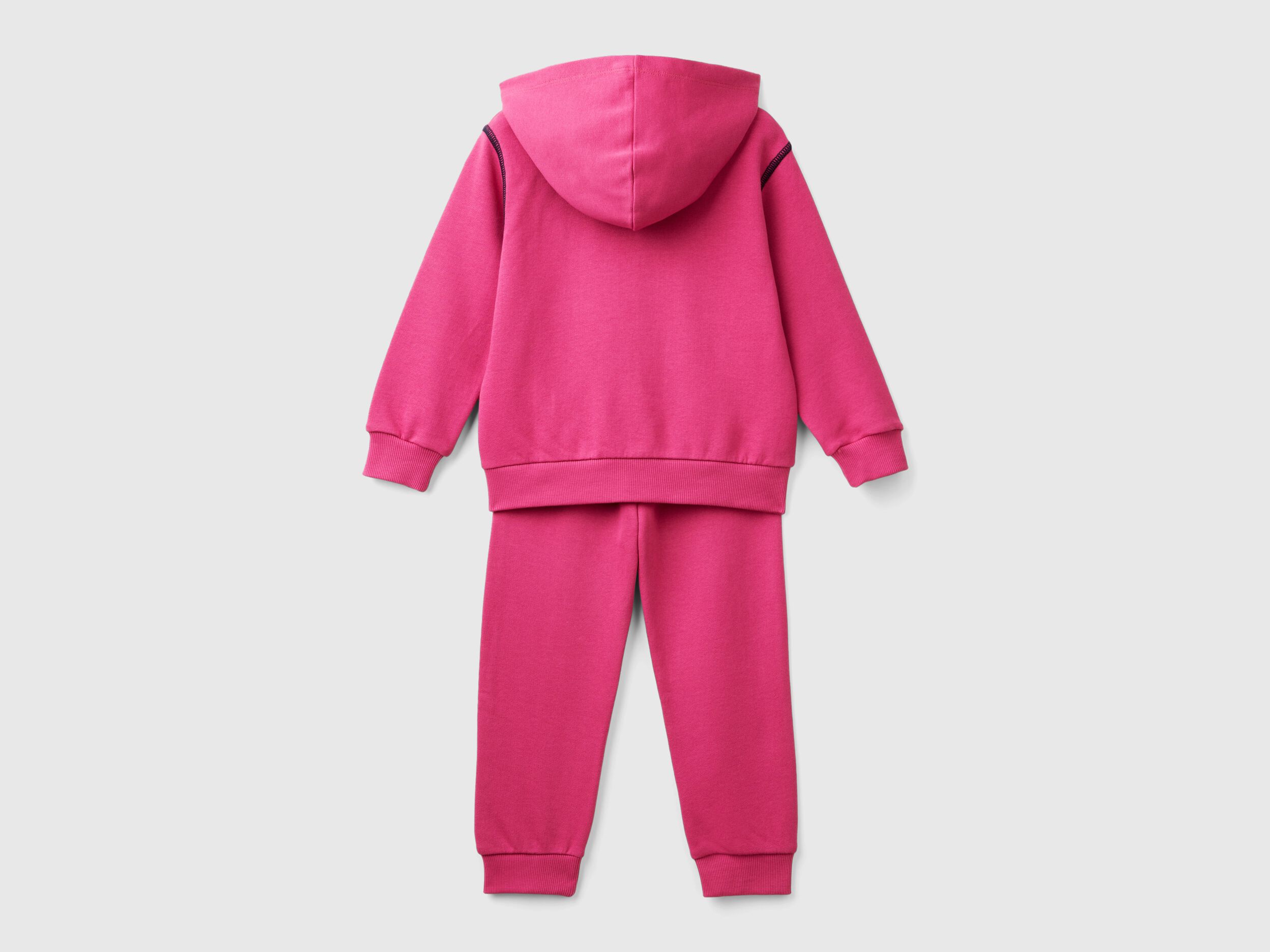 Sweat tracksuit in 100 cotton