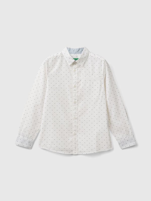 Micro pattern shirt Junior Boy