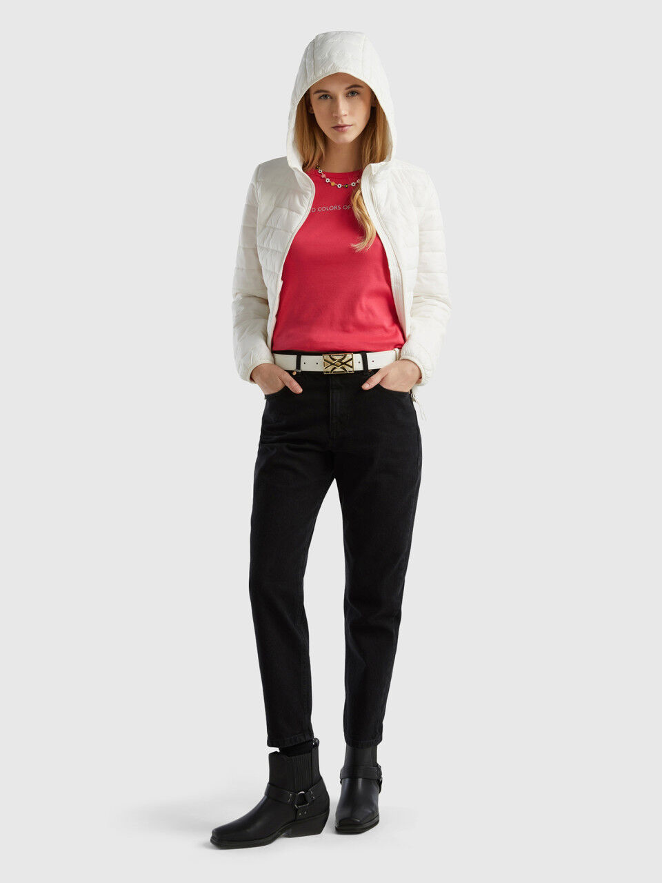 Benetton best winter jackets india clearance