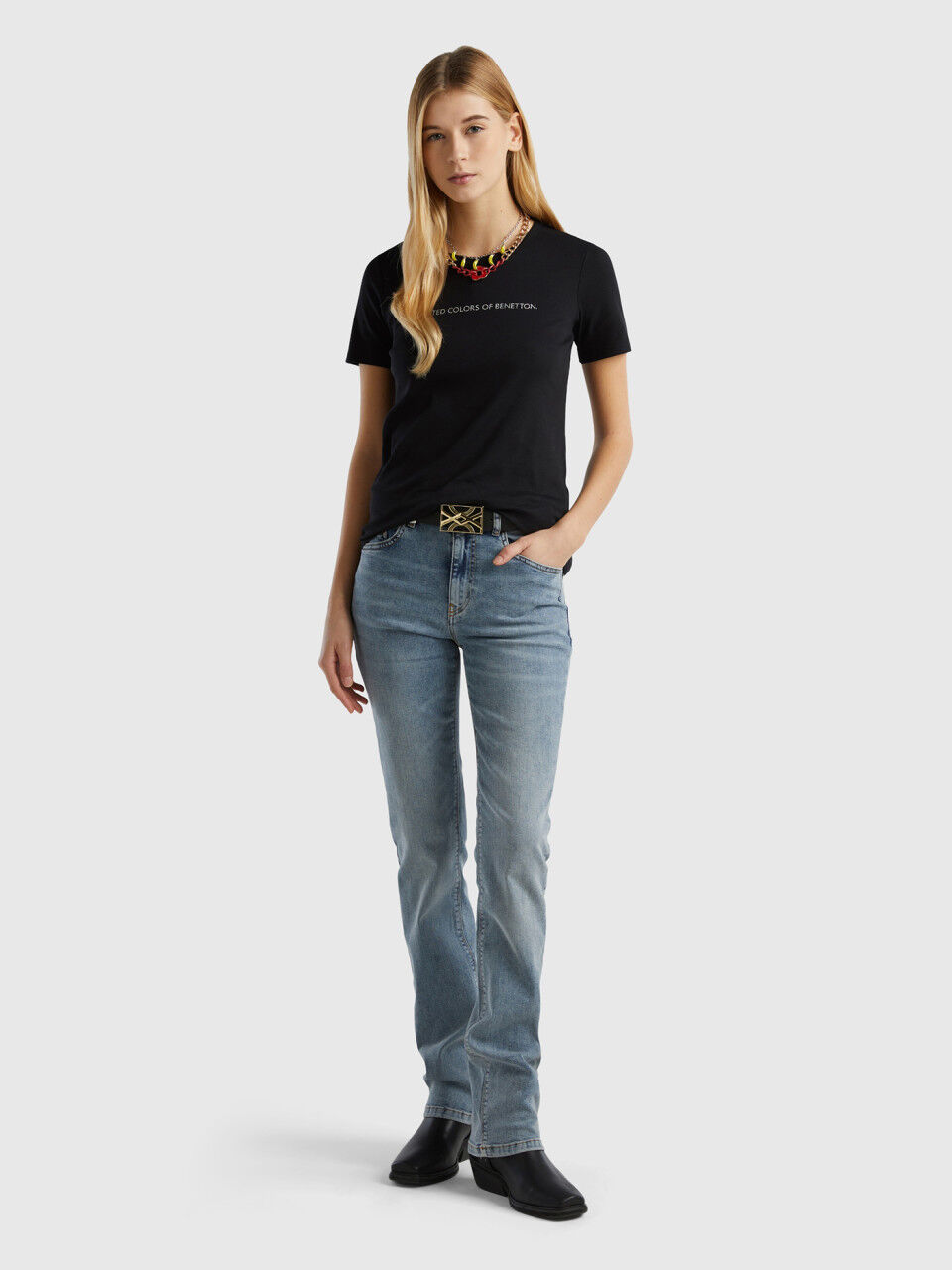 Benetton jeans clearance