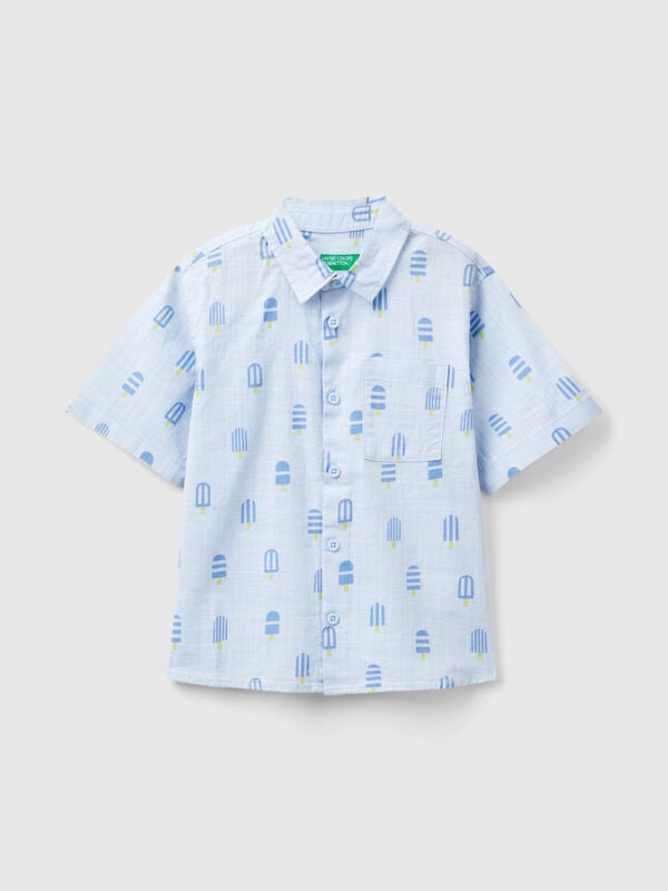 Shirt with ice cream print Junior Boy
