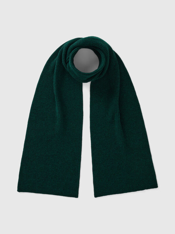Scarf in wool and cashmere blend