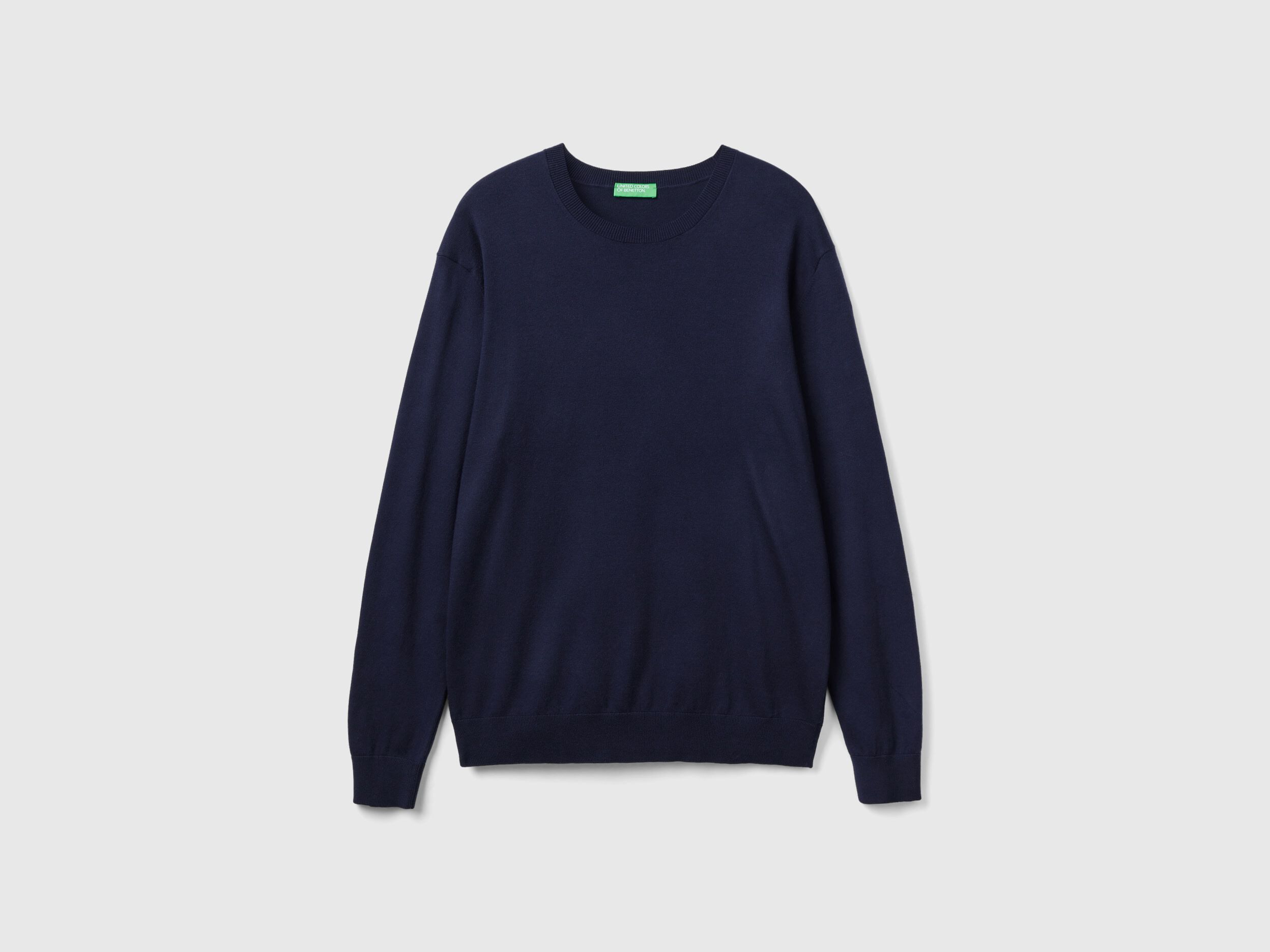 Navy blue crewneck sweater cheap