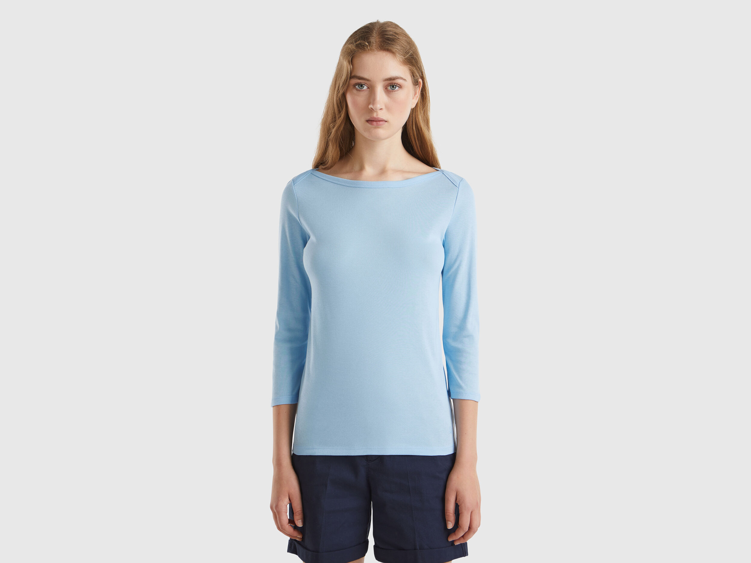 Camisetas 100 algodon mujer sales