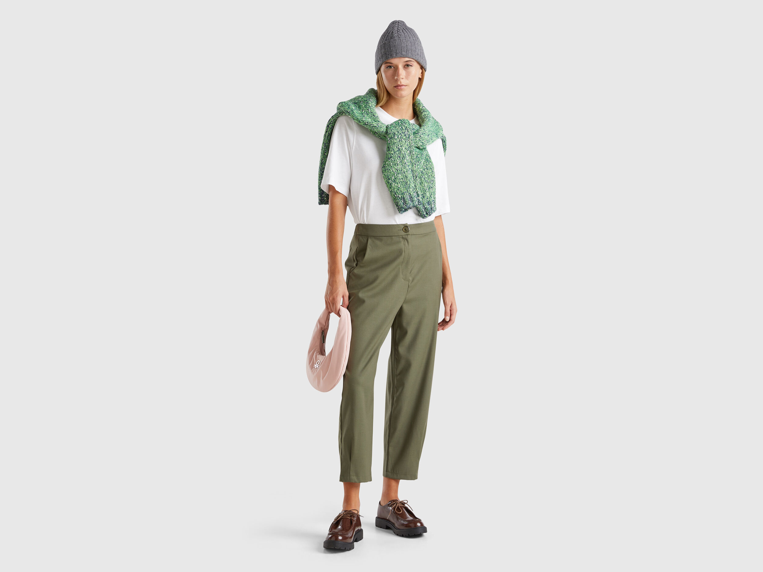Pantaloni chino benetton deals