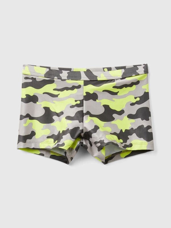 Camouflage swim trunks Junior Boy