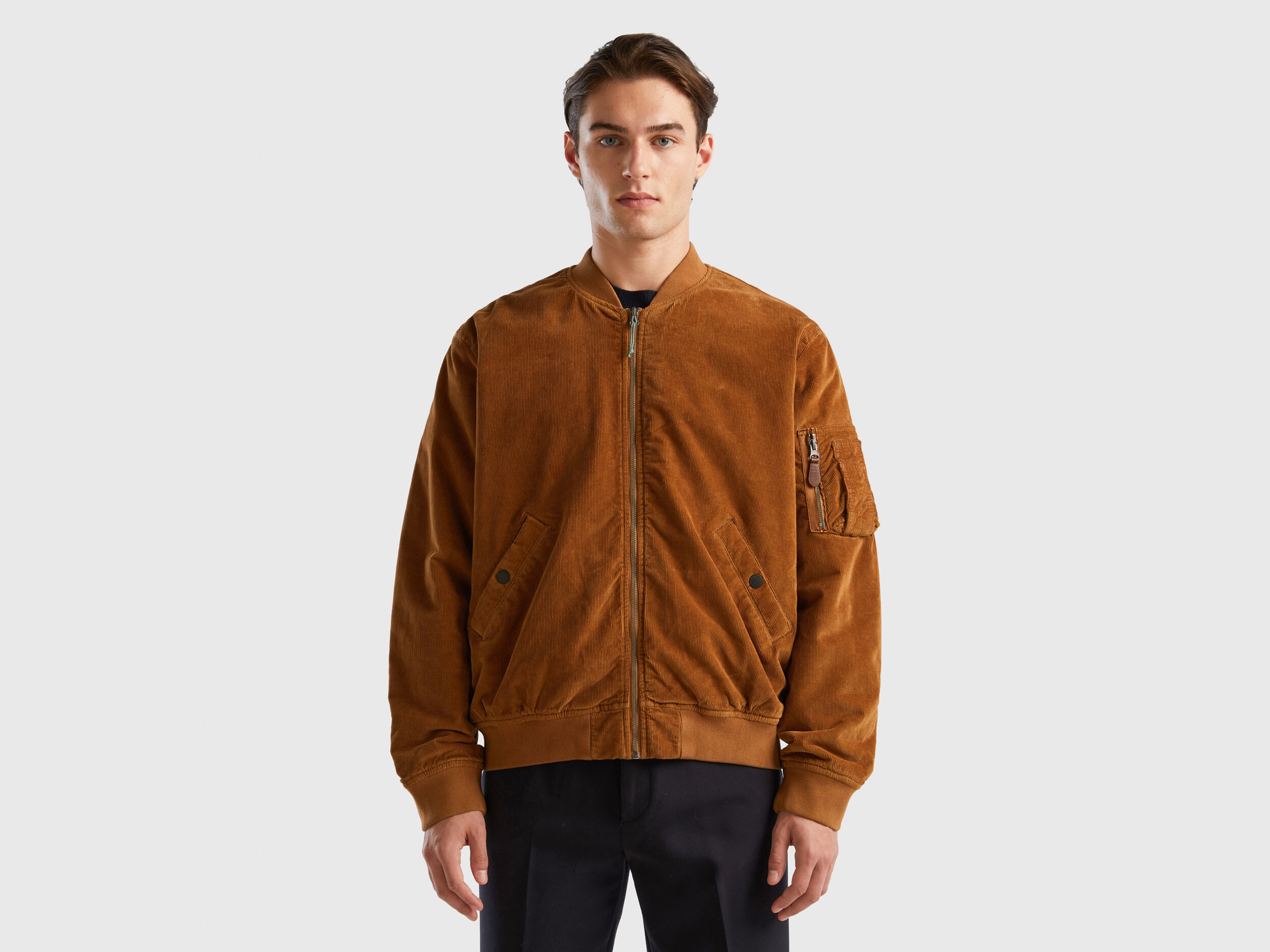 Benetton bomber jacket store