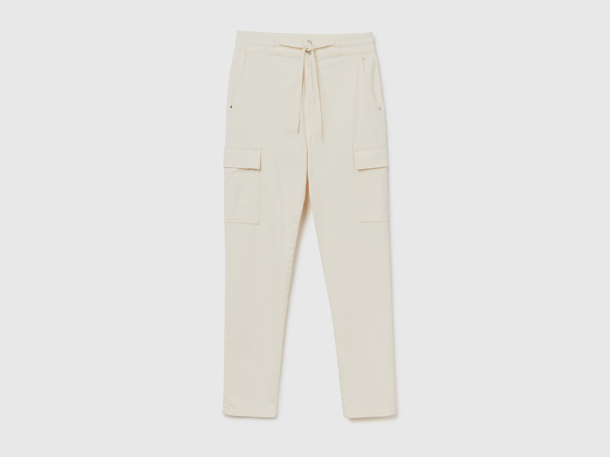 Only & Sons cuffed cargo trousers in slim fit stone | ASOS