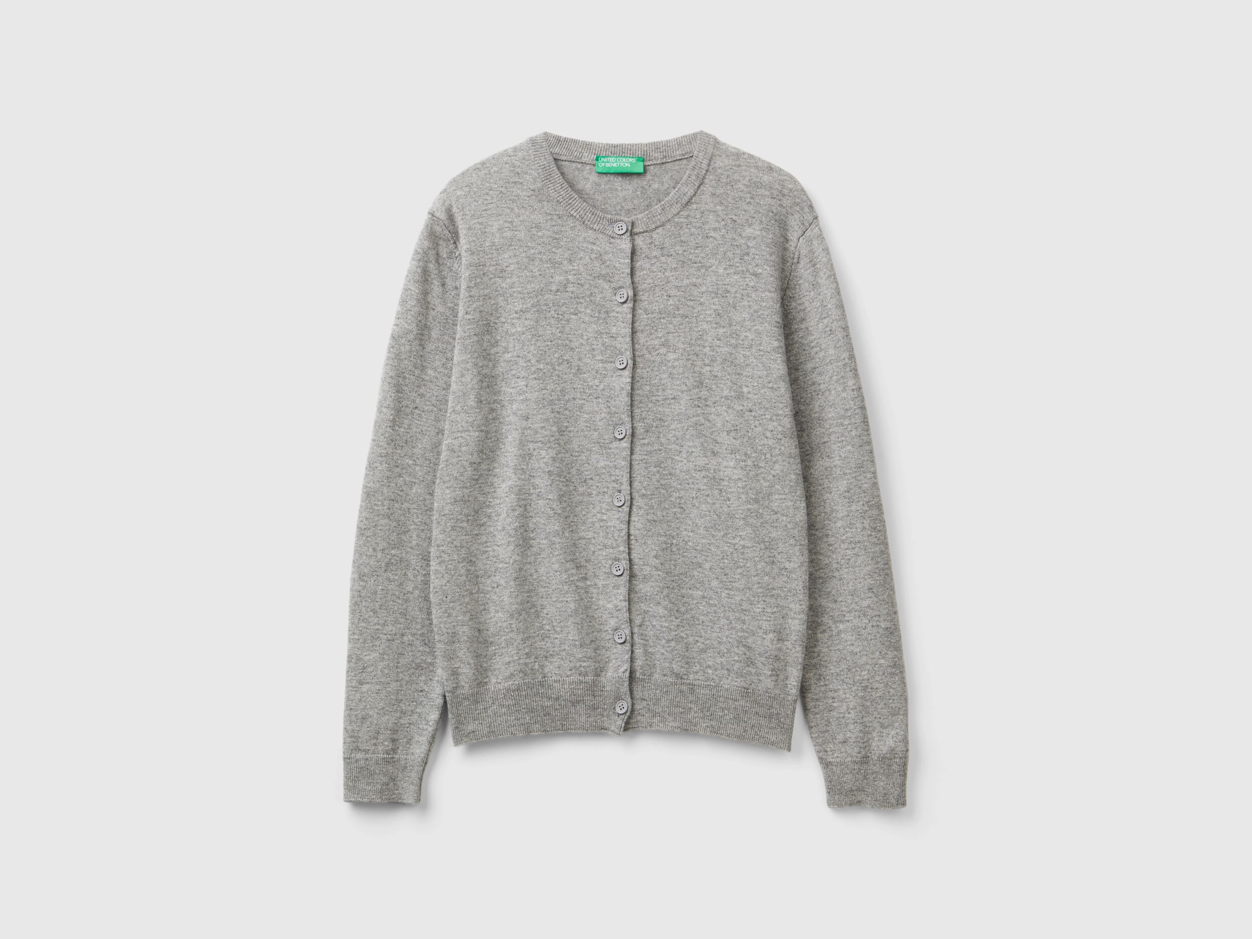 Light gray cashmere cardigan clearance