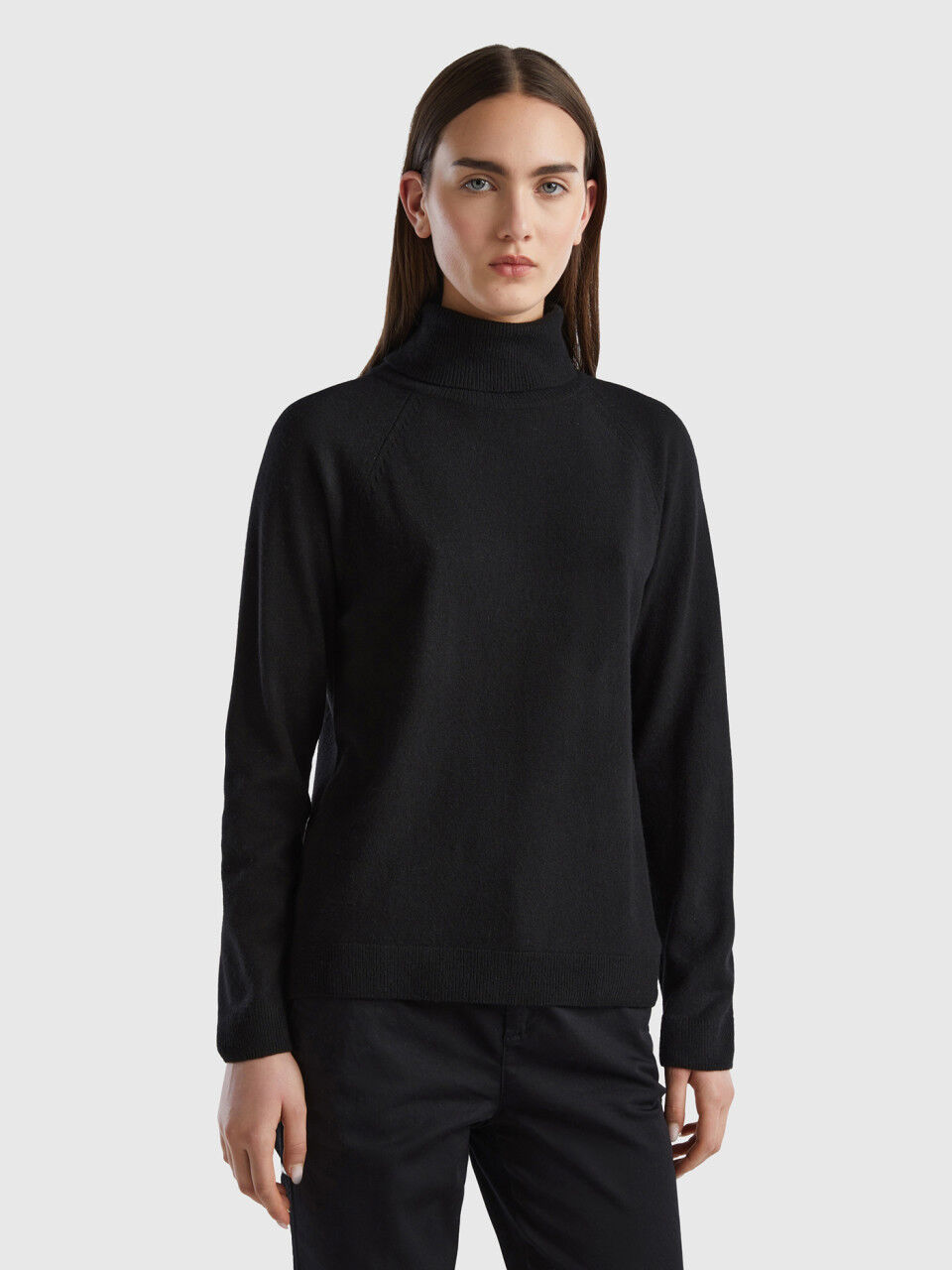 Women s High Neck Sweaters New Collection 2024 Benetton