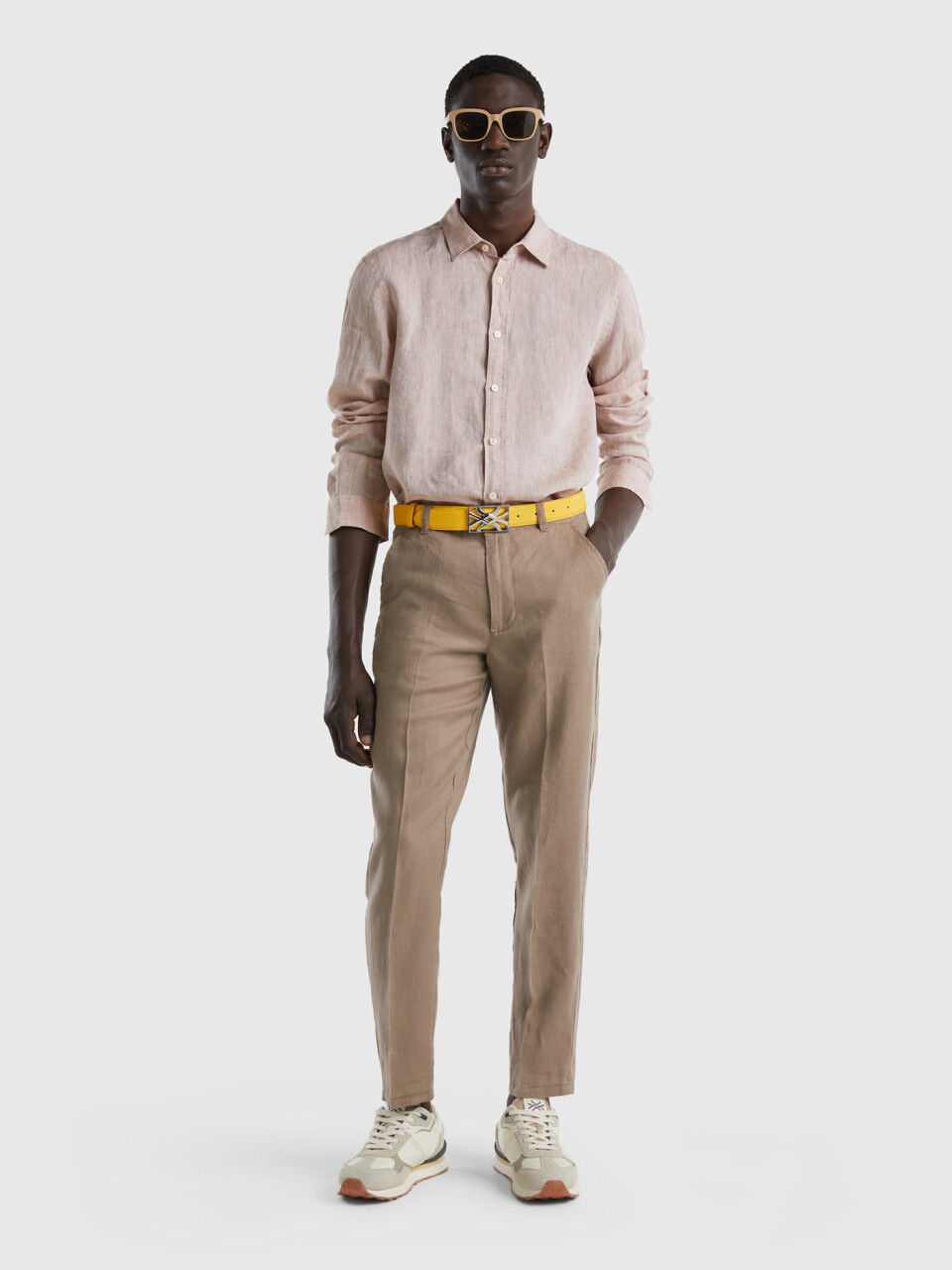 Pantalones benetton hombre 2025
