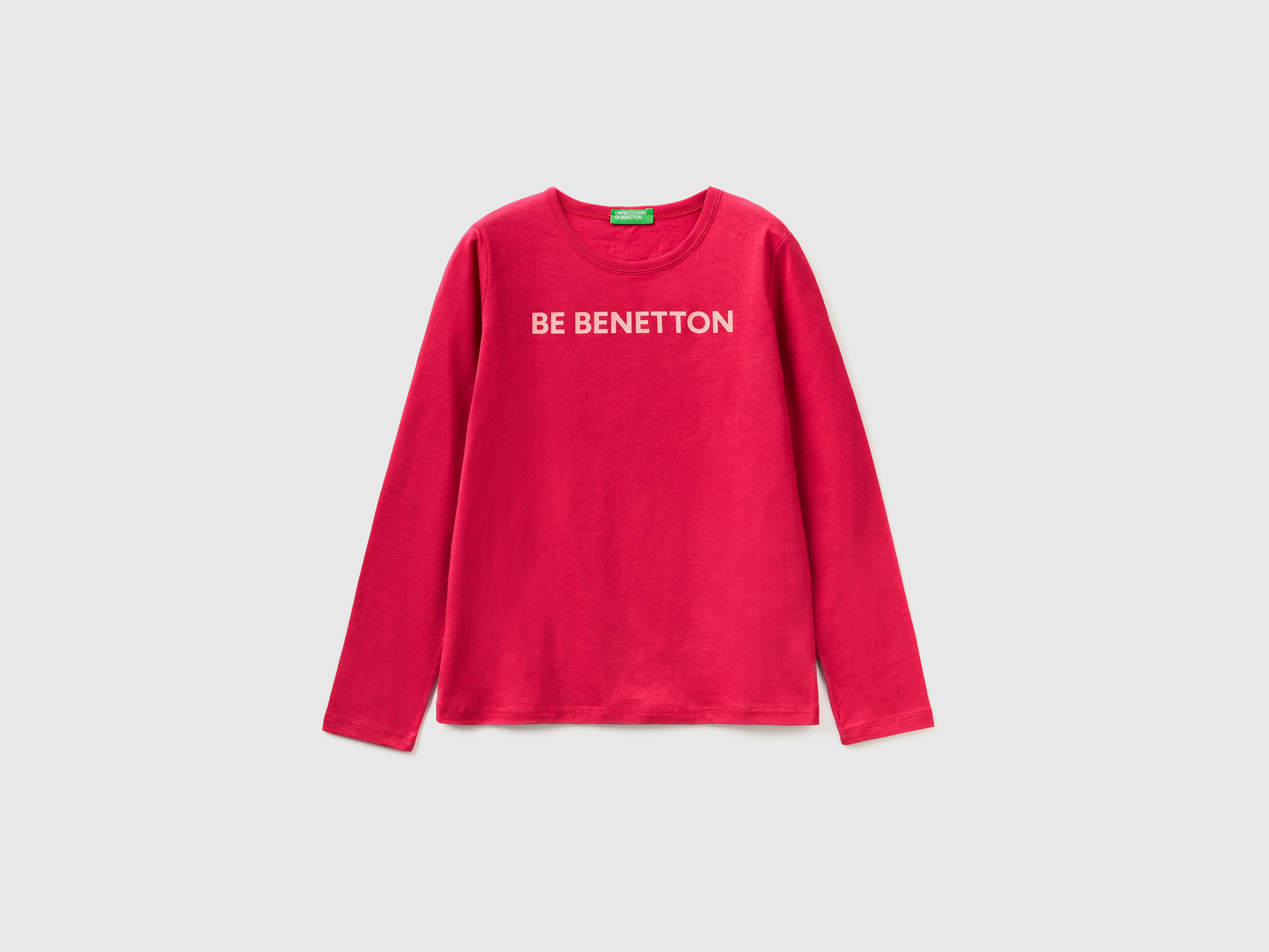 Camisetas manga sale larga niño benetton