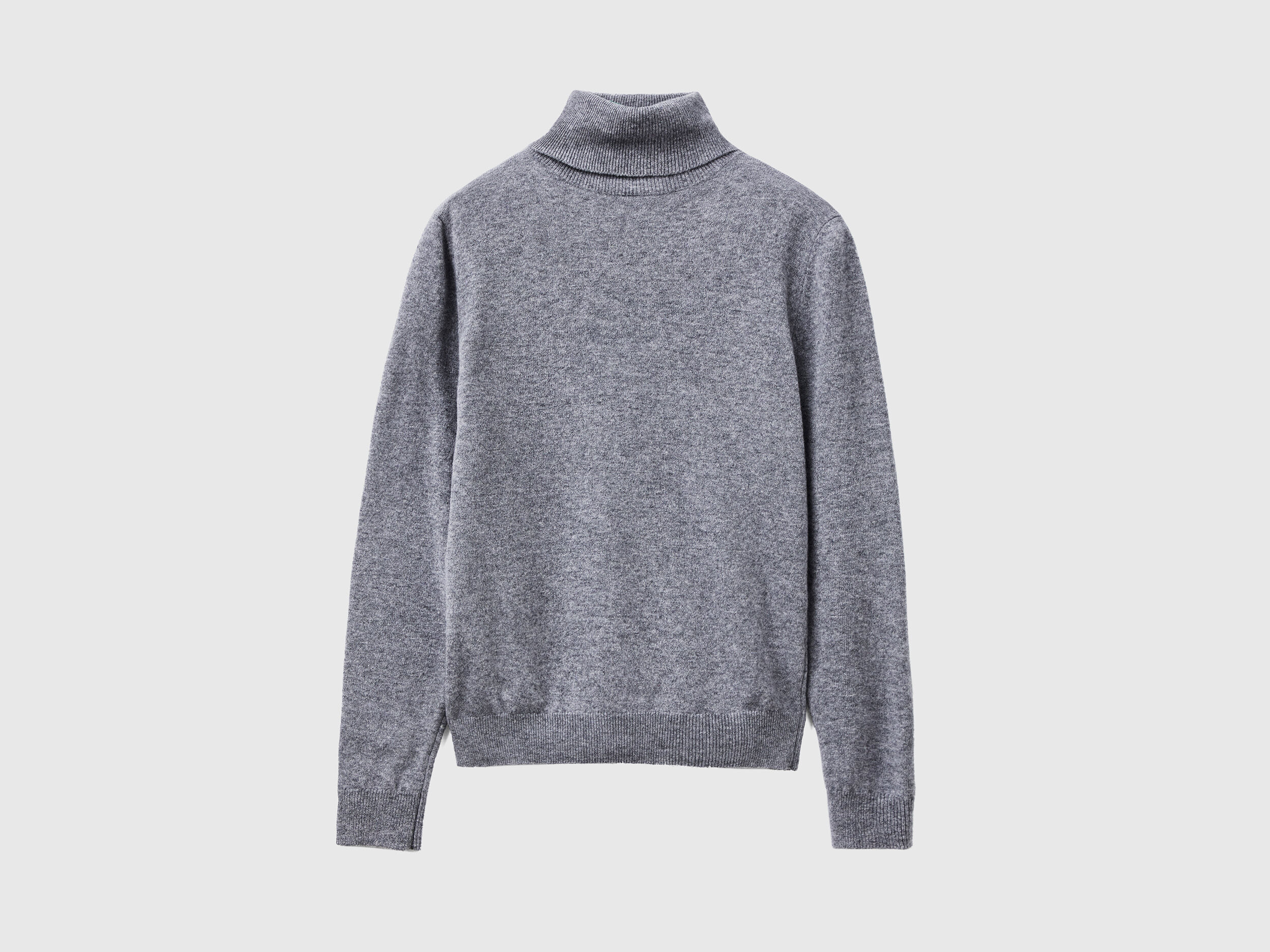 Gray outlet turtleneck sweater