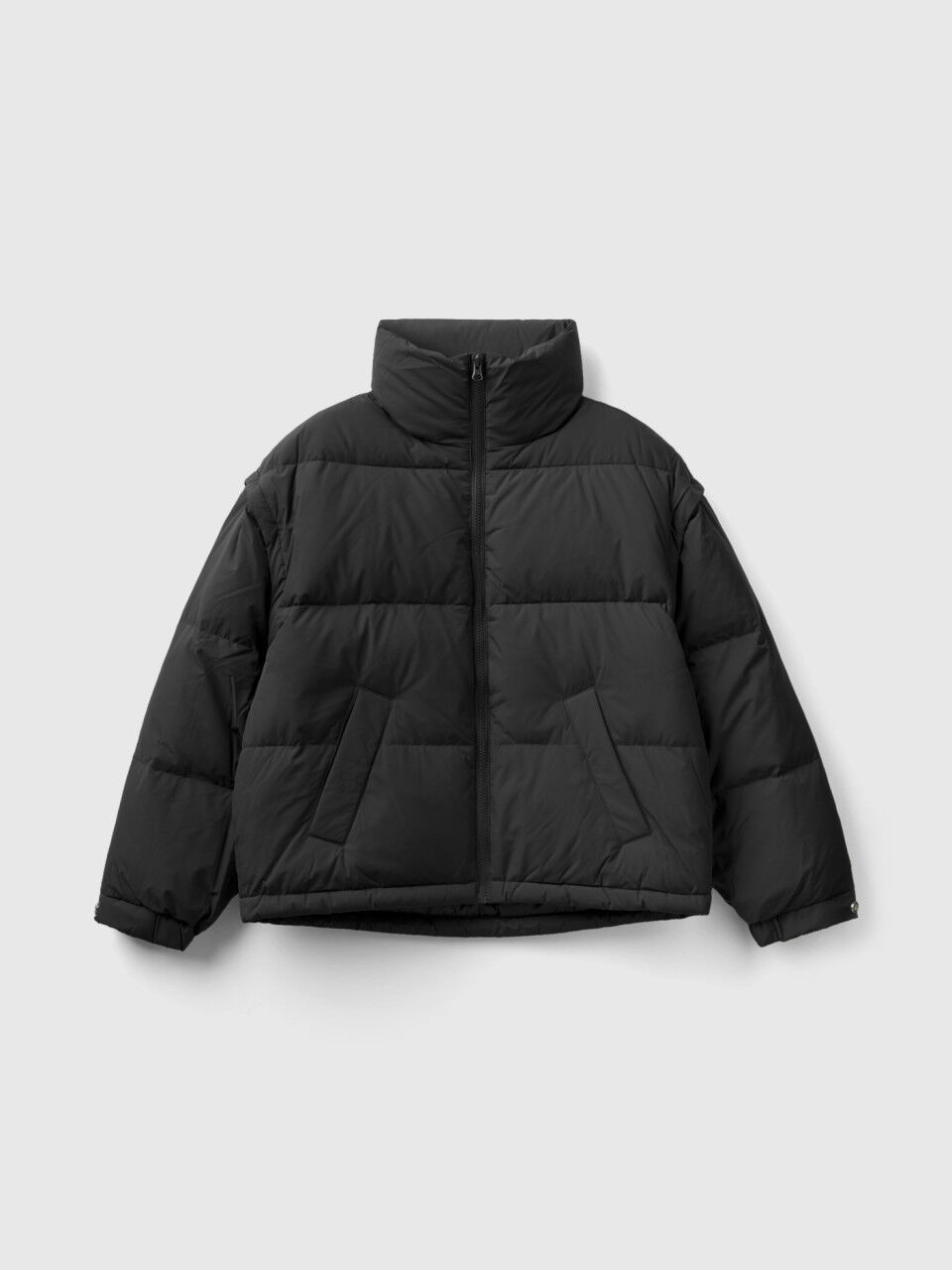 Weekday high neck sales padded jacket with drawstring