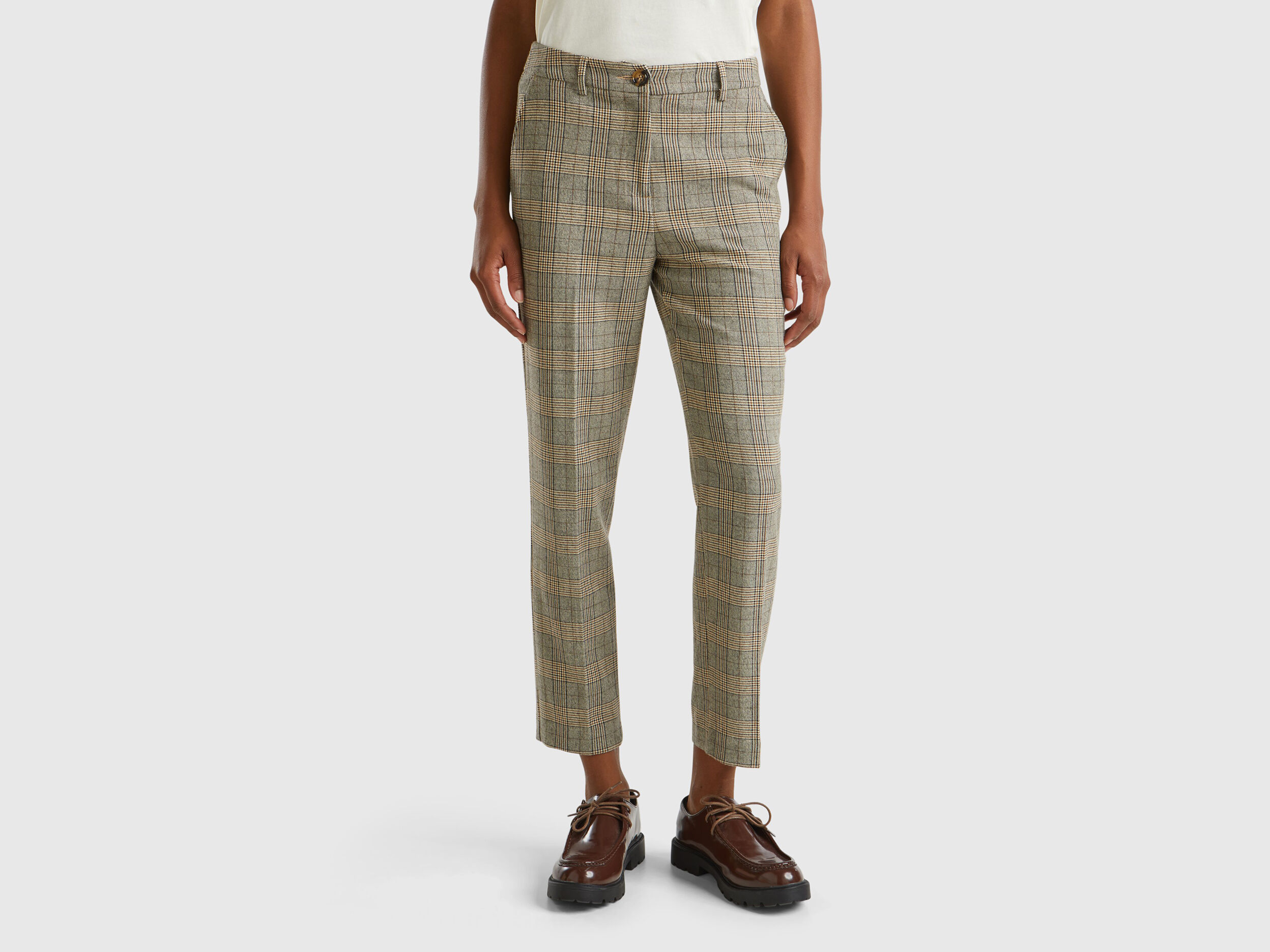 Flannel trousers womens shop