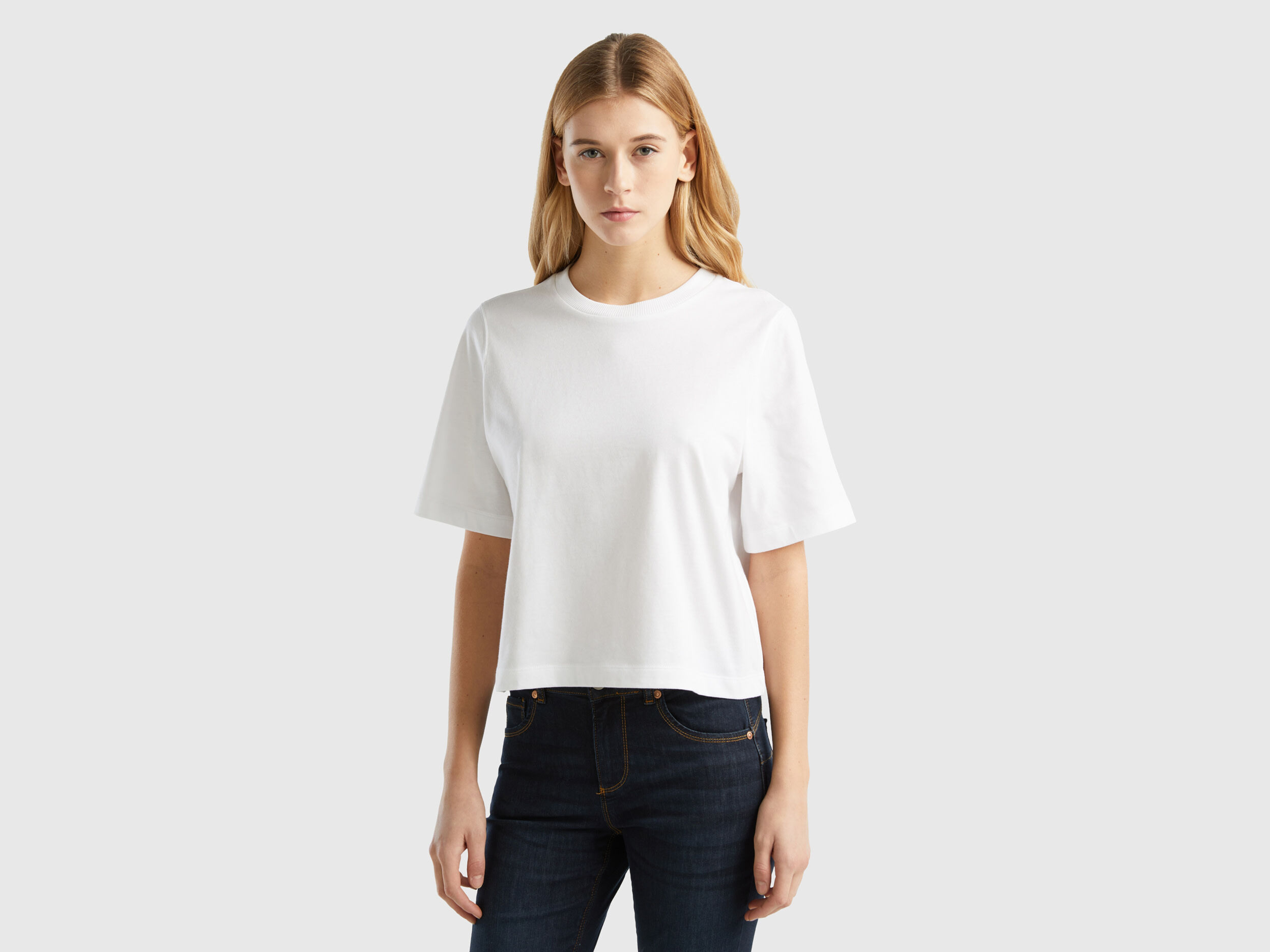 Boxy best sale white shirt