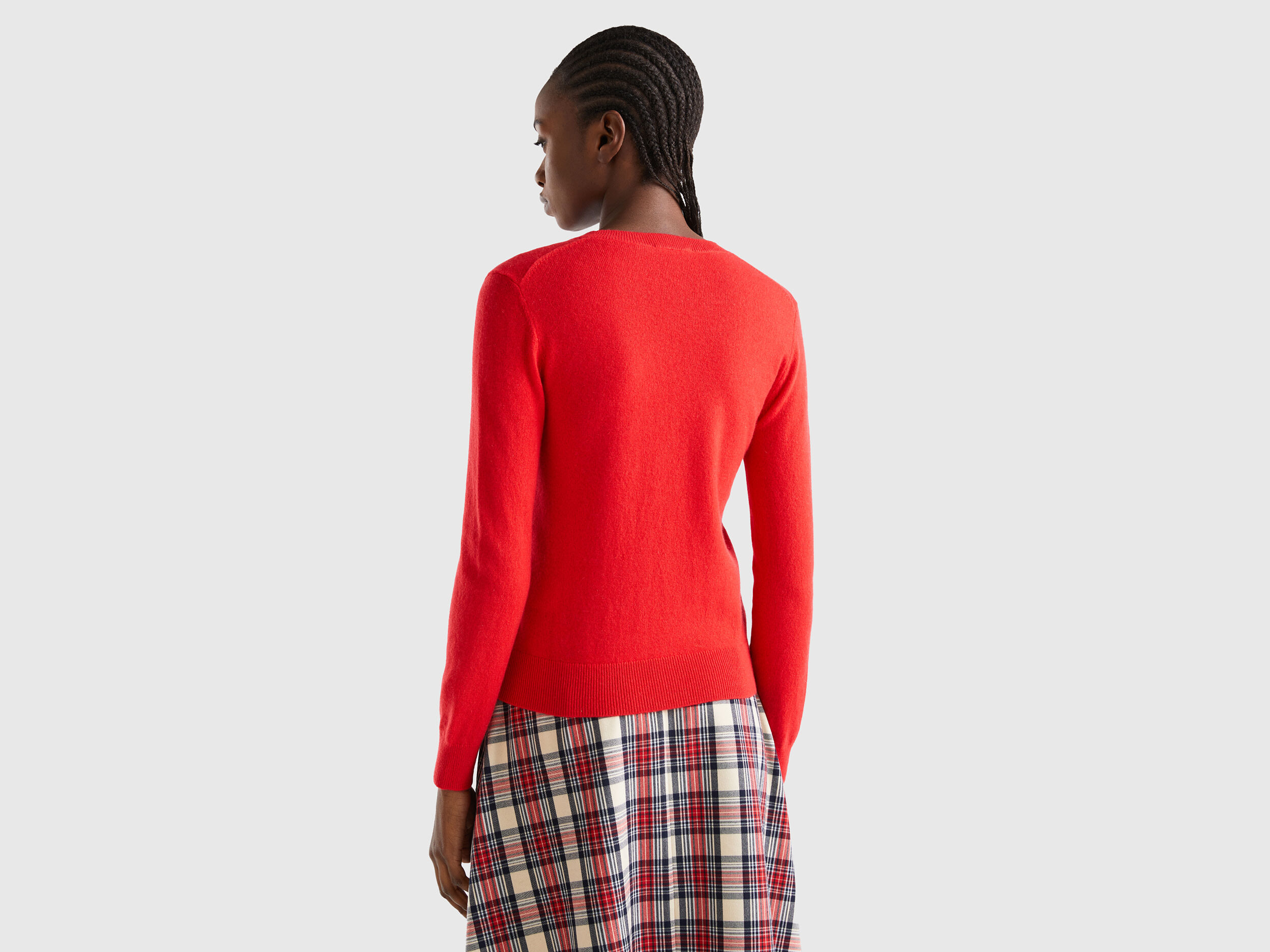 Coral hot sale cashmere sweater