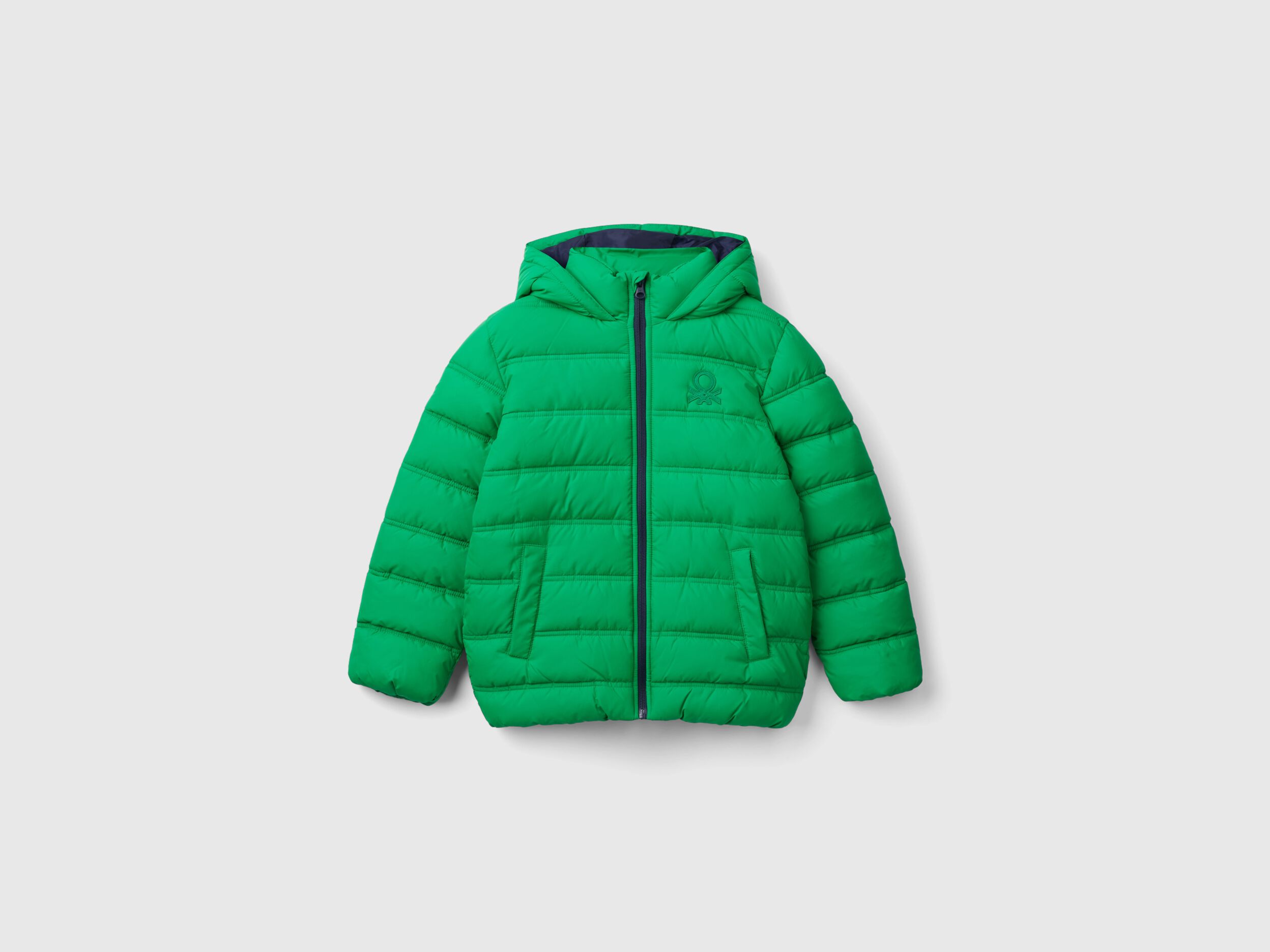Benetton padded jacket with hood clearance