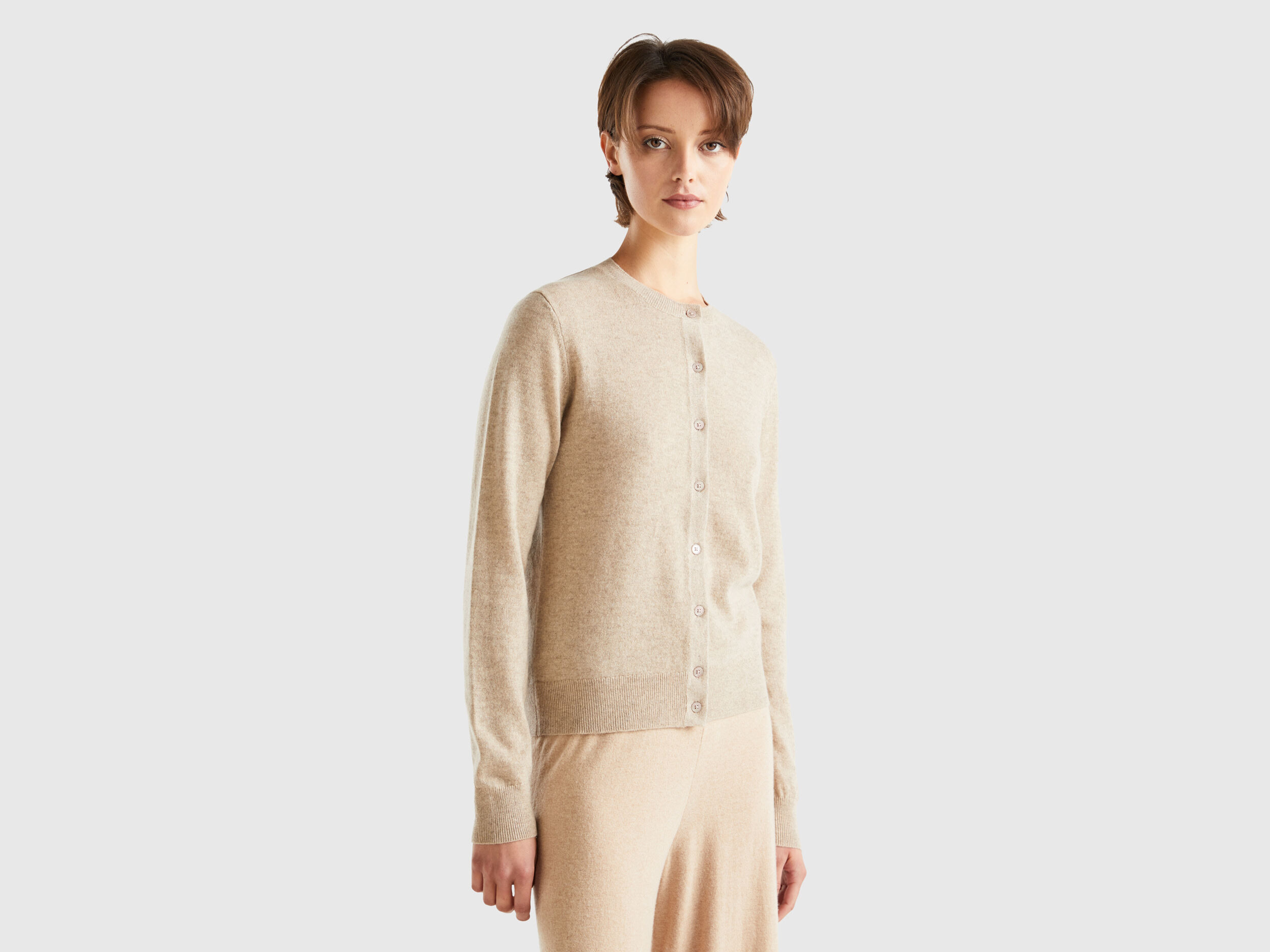 Benetton cheap cashmere cardigan