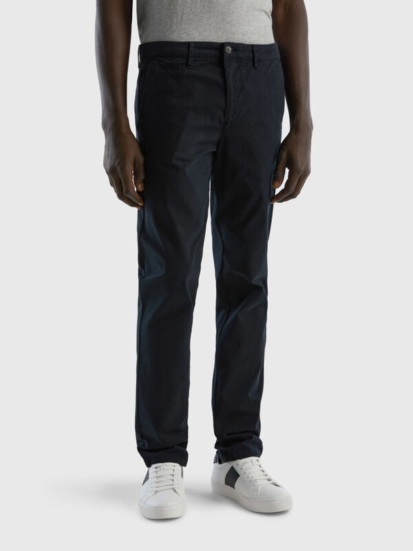 Chinos slim fit negros Hombre