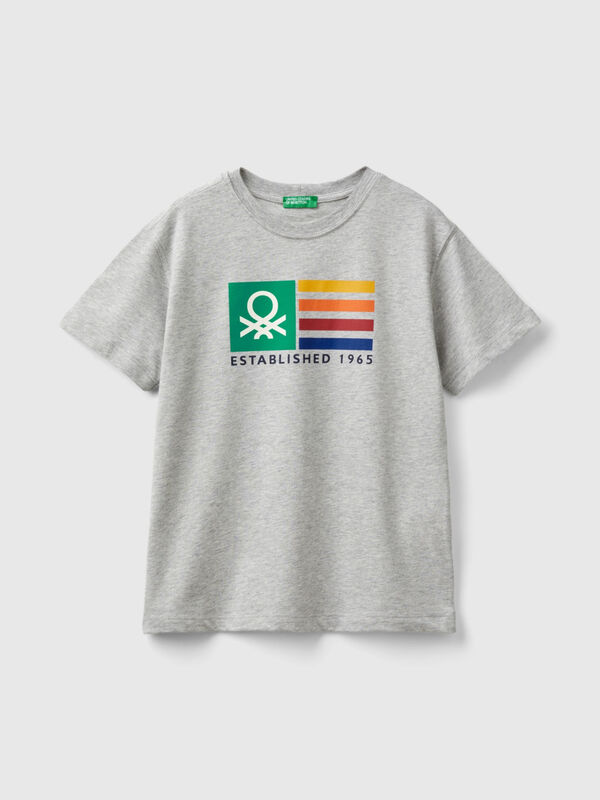 Camiseta de manga corta de 100 % algodón orgánico Niño