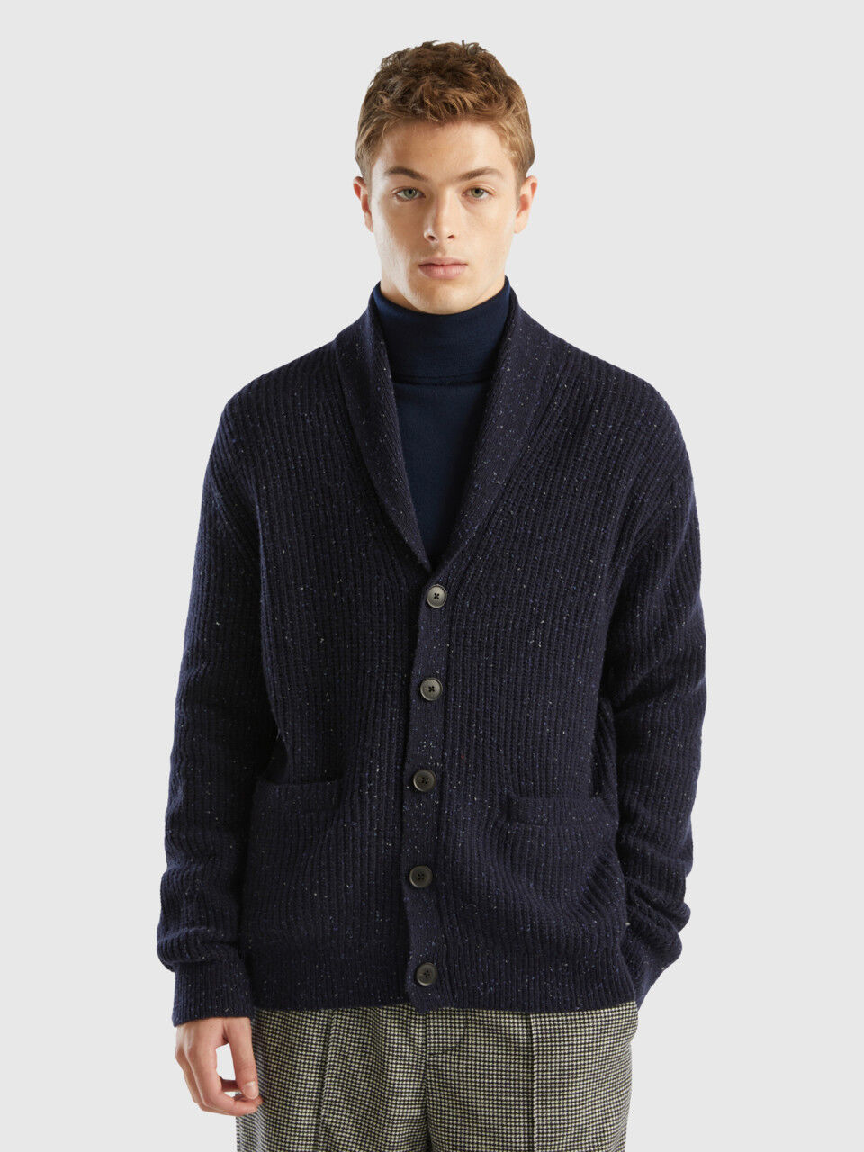 Benetton best sale cardigan lana
