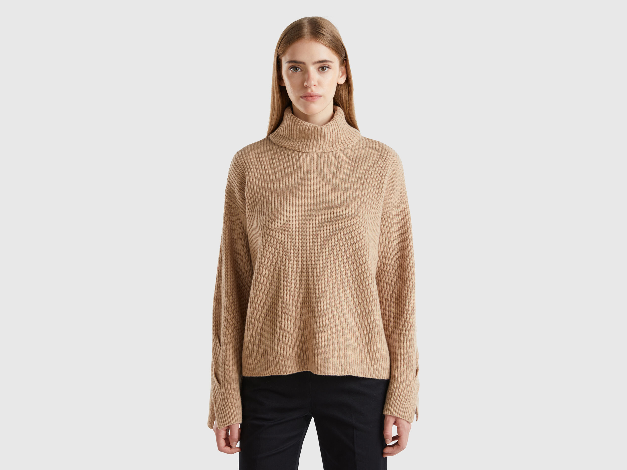 Women's turtleneck sweatshirts on sale