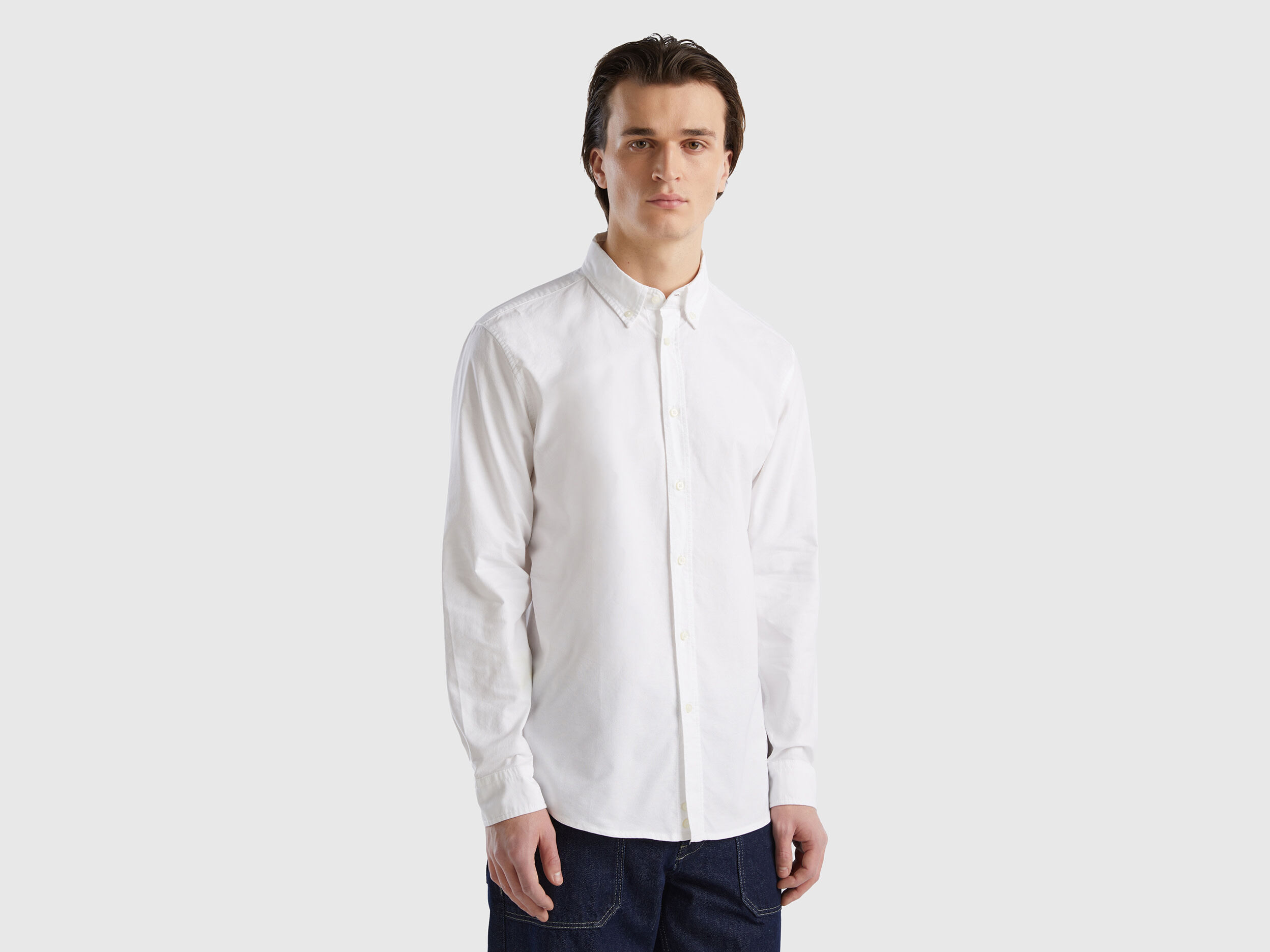 Camisa hotsell benetton hombre