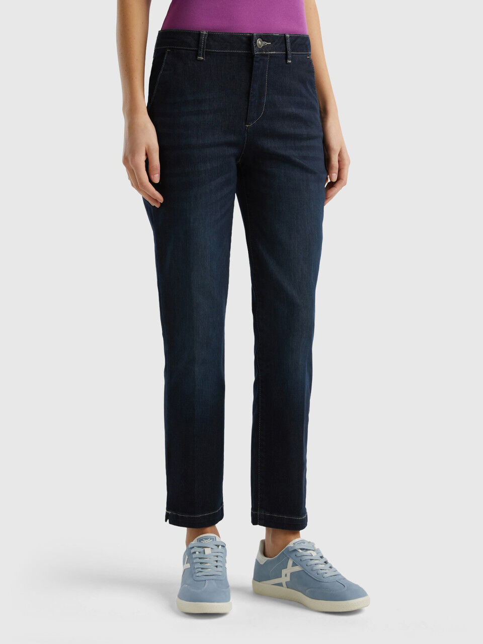 Pantalon benetton top femme 2019
