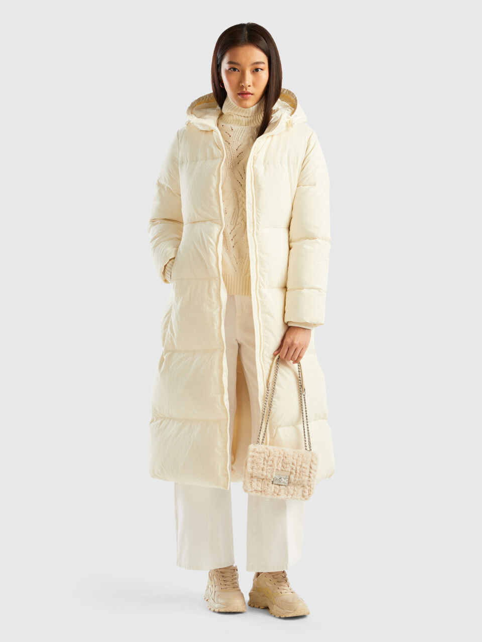 Benetton ladies clearance puffer coats